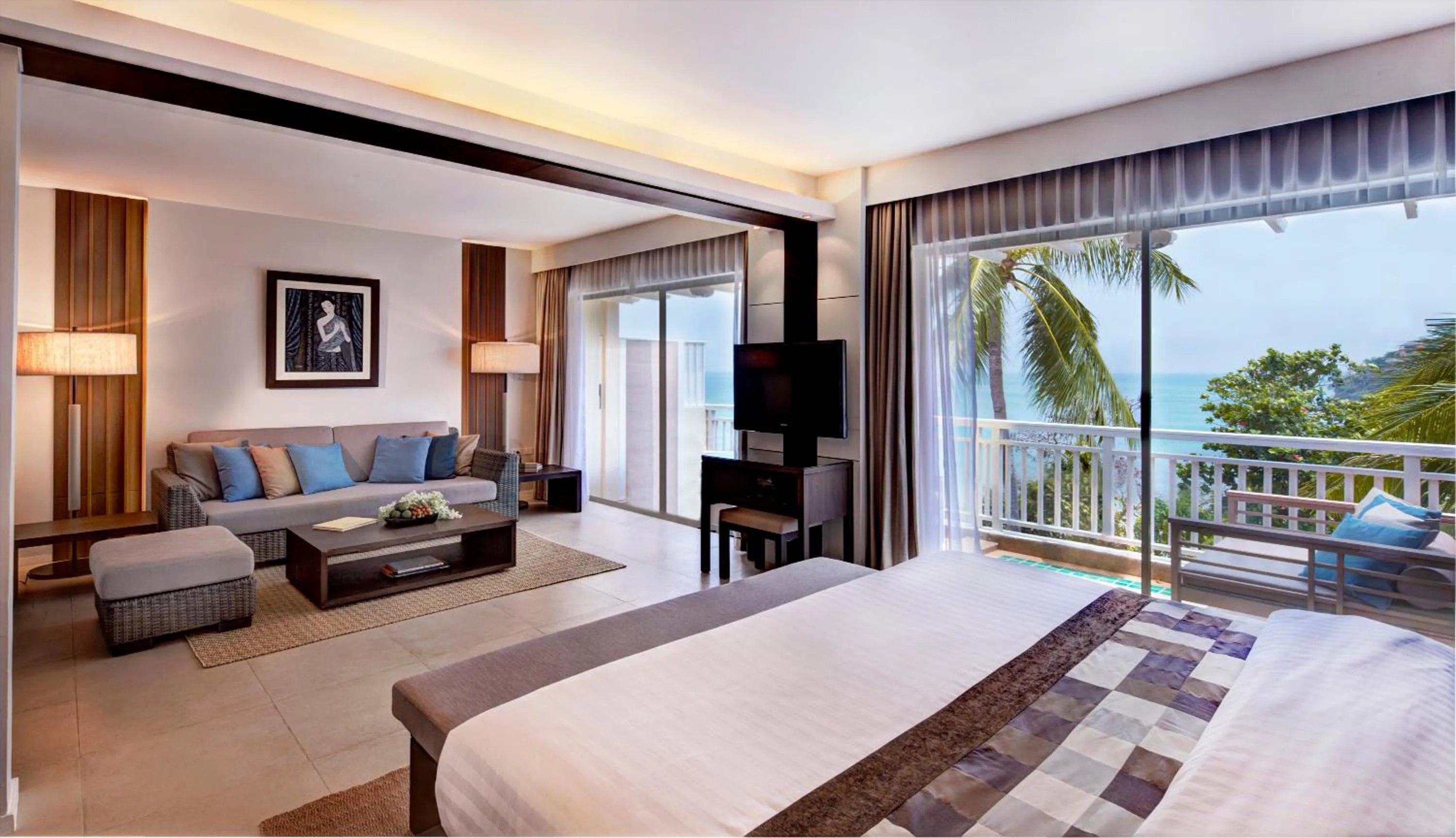 Family Room with Sea View in Cape Panwa Hotel Phuket