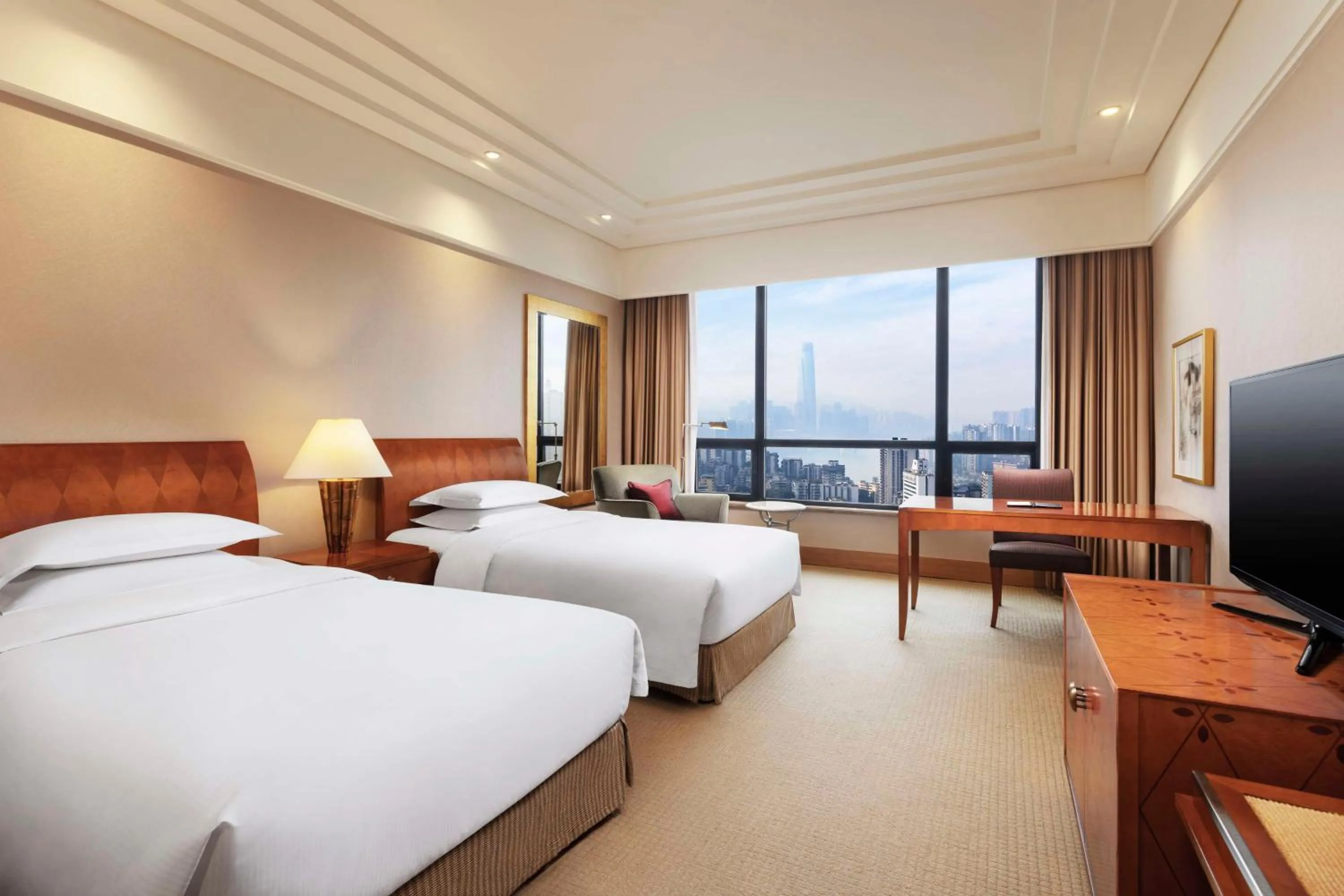 Deluxe Twin Room in Hilton Chongqing