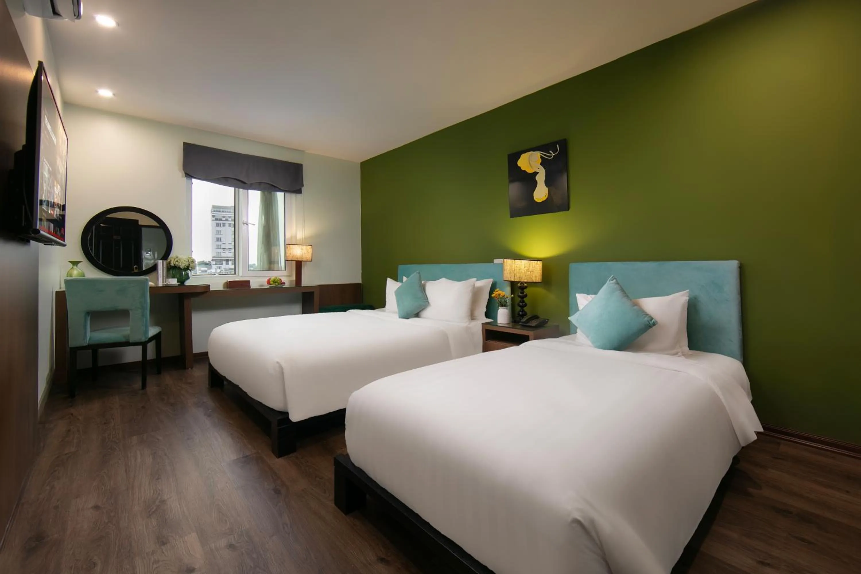 Deluxe Twin Room in Anise Hotel & Spa Hanoi