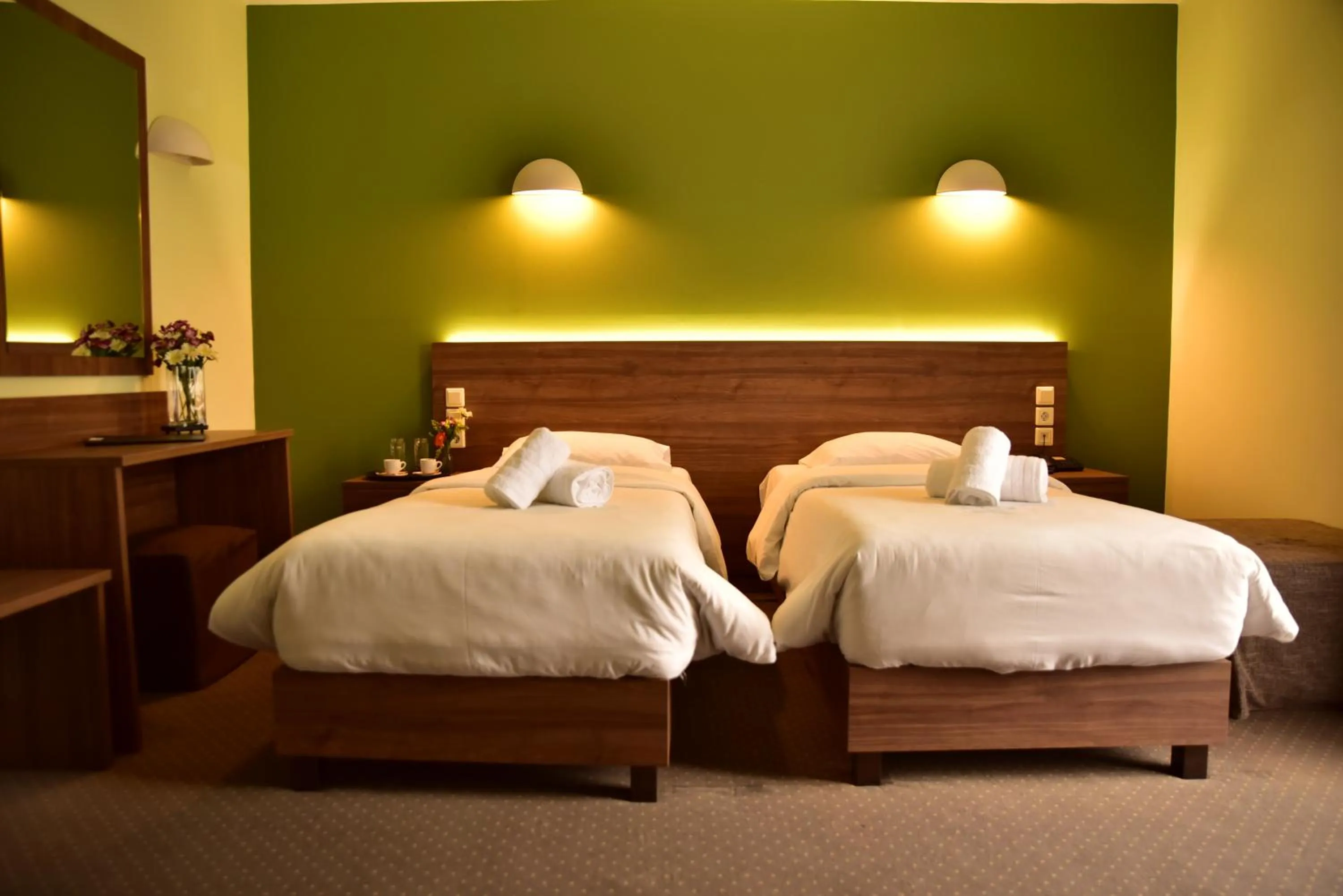 Superior Double Room with Village or Pool View in Mont Helmos Hotel