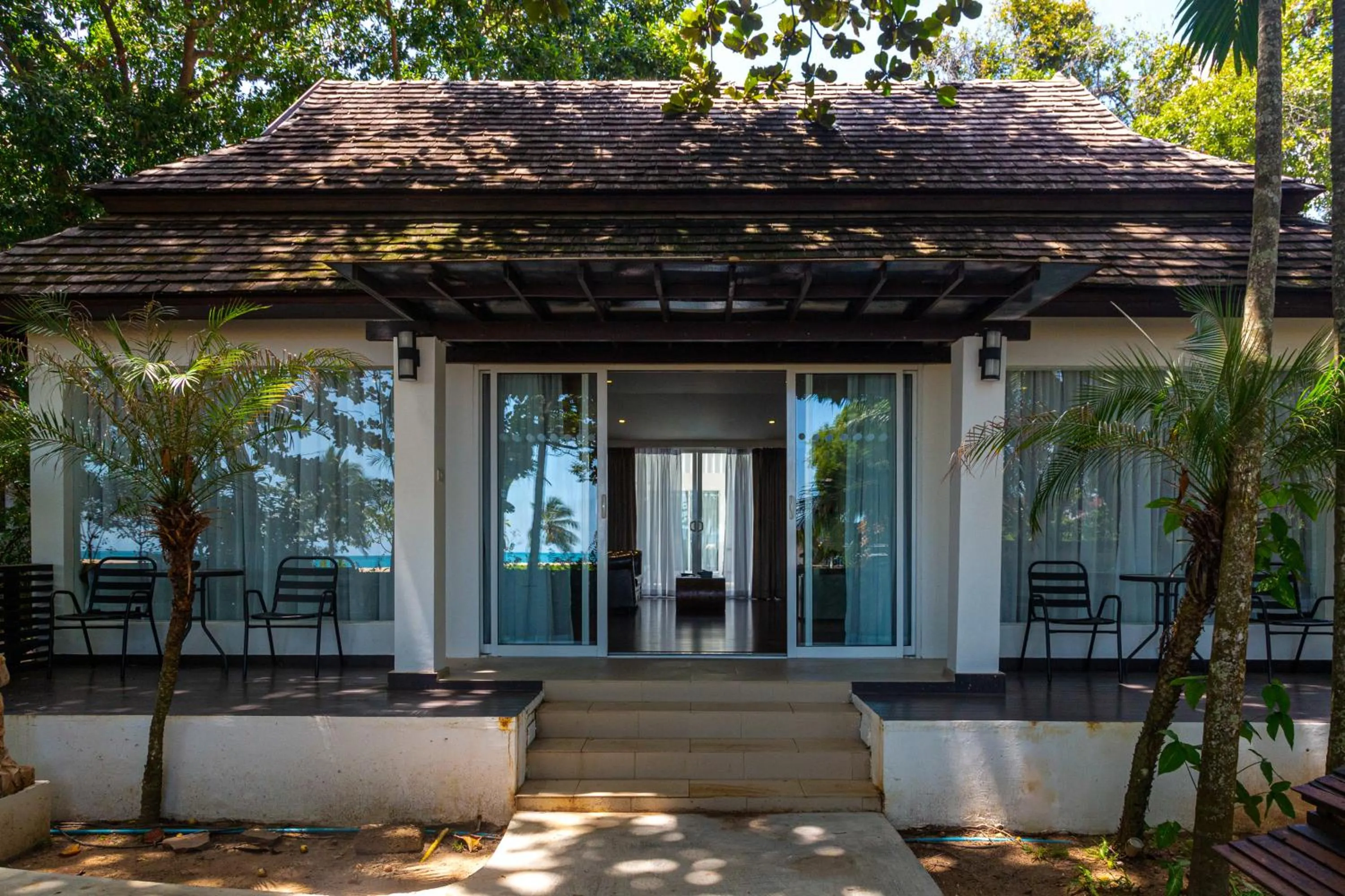 Two Bedroom Seaview Villa with Shared Jacuzzi in Zara Beach Resort Koh Samui