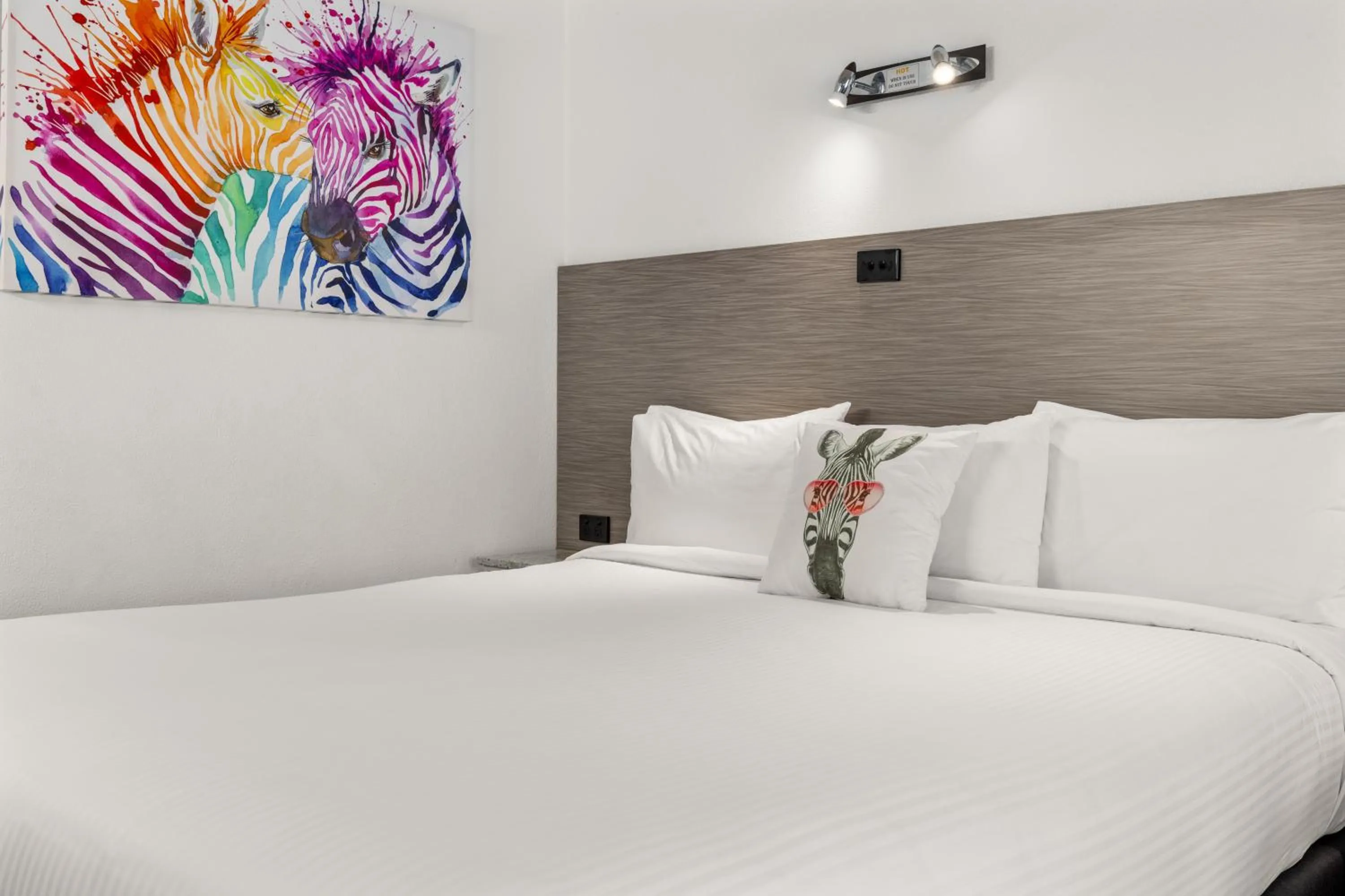 Deluxe King Room - Not Pet Friendly in Zebra Motel