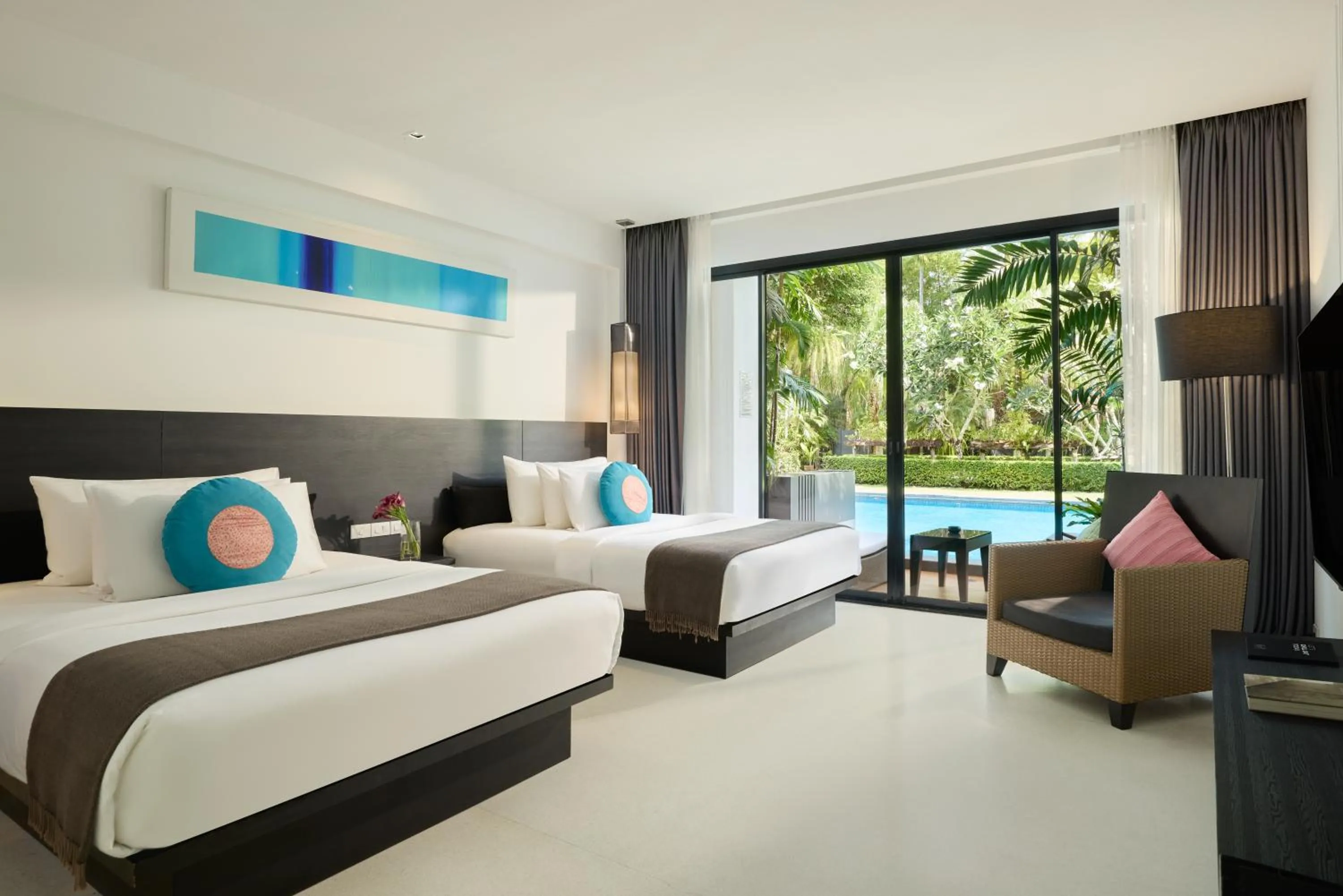 Twin Room with Pool View in The Chill Resort and Spa, Koh Chang