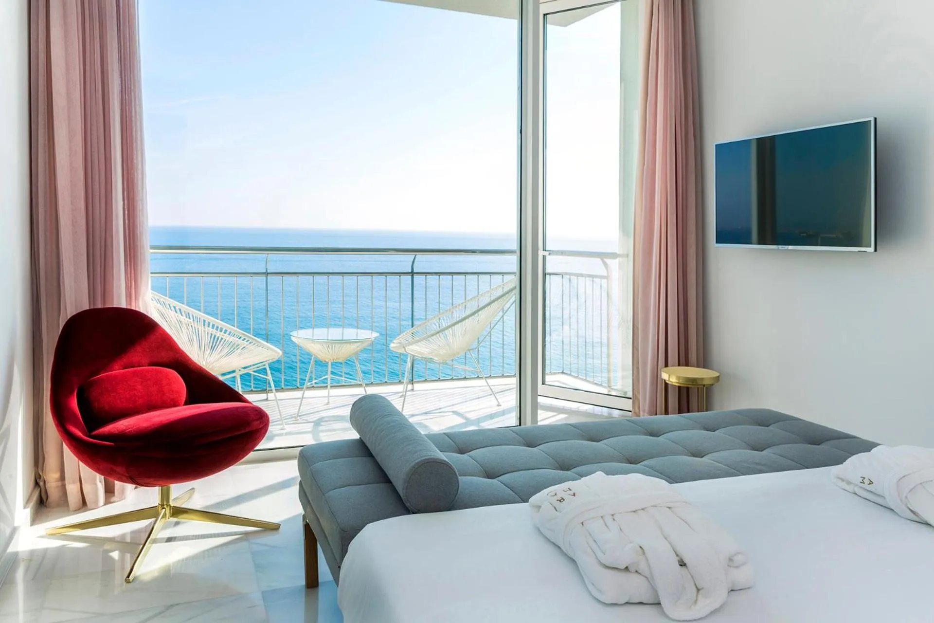 Superior Double Room with Sea View in Hotel Aromar