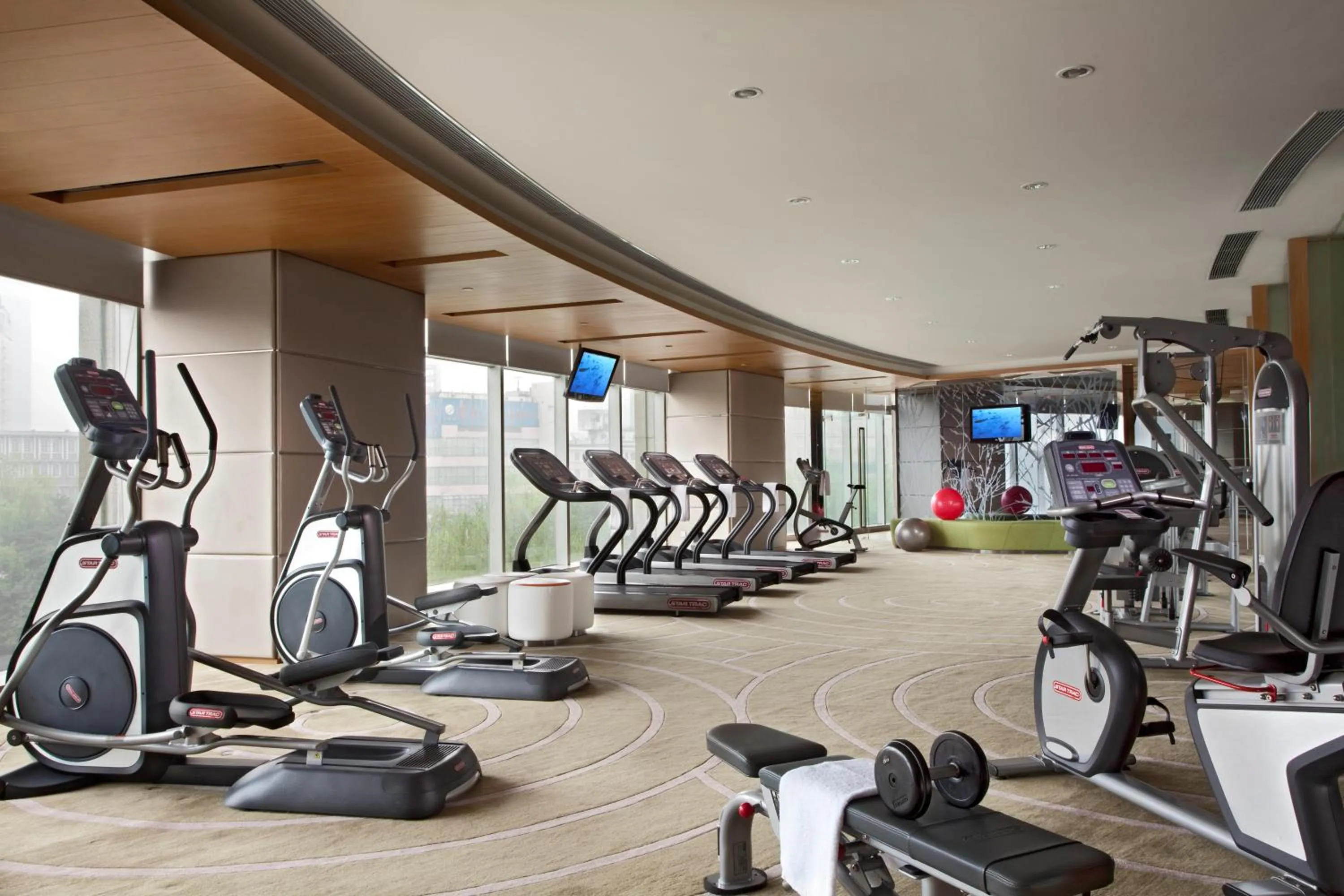 Fitness centre/facilities in Somerset Riverview Chengdu