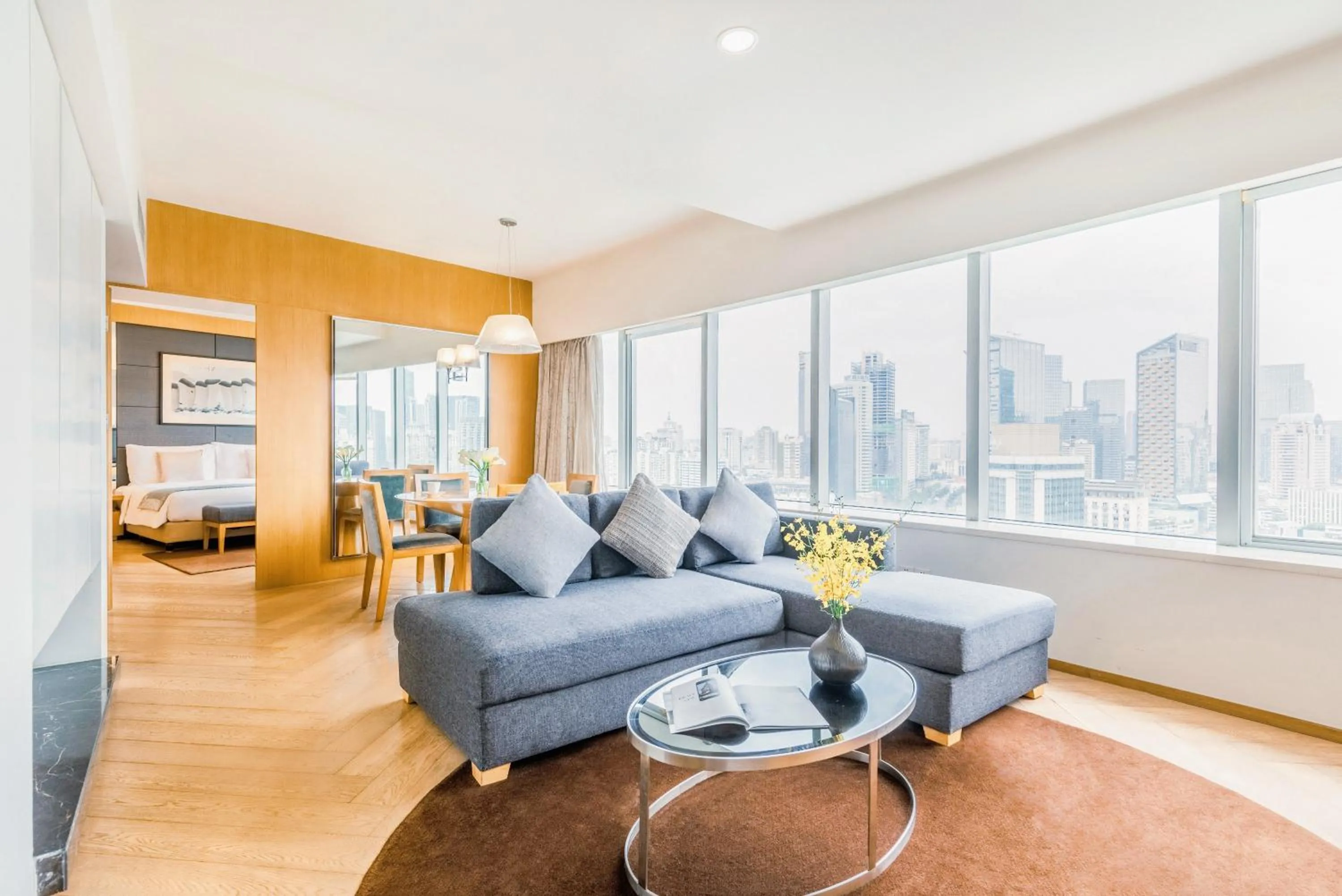 One-Bedroom Suite in Somerset Riverview Chengdu-Near Tianfu Square