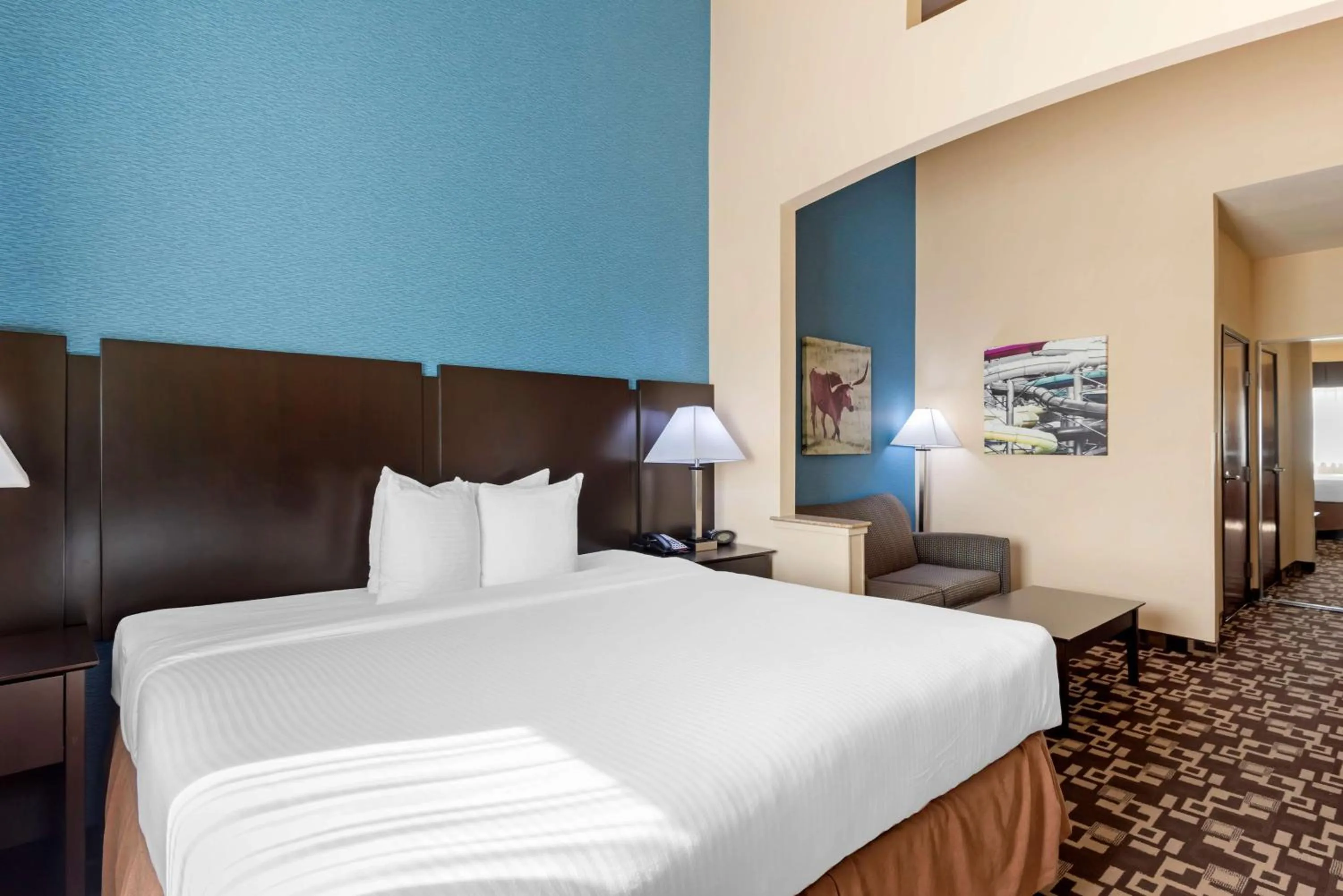 King Room Junior  Vaulted Ceiling-Non Smoking  in Best Western Plus Arlington North Hotel & Suites