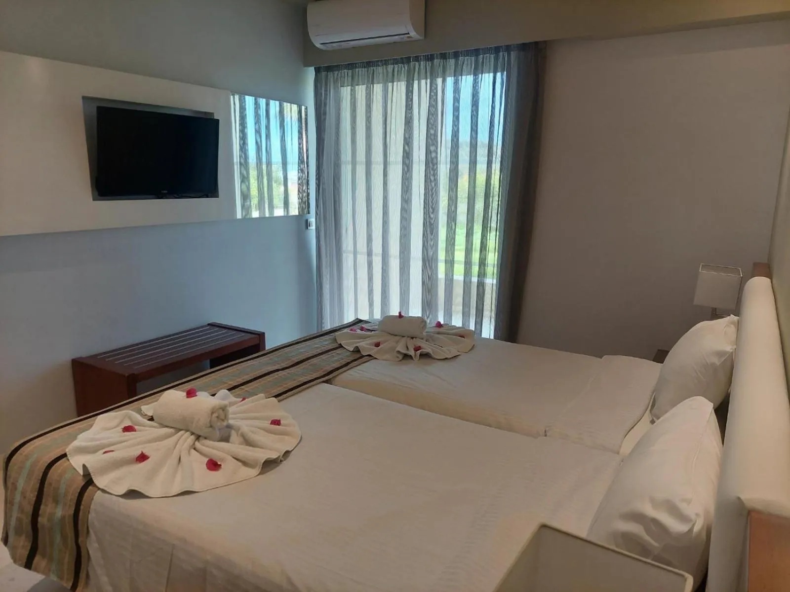 Deluxe Twin Room in Eleftheria Hotel