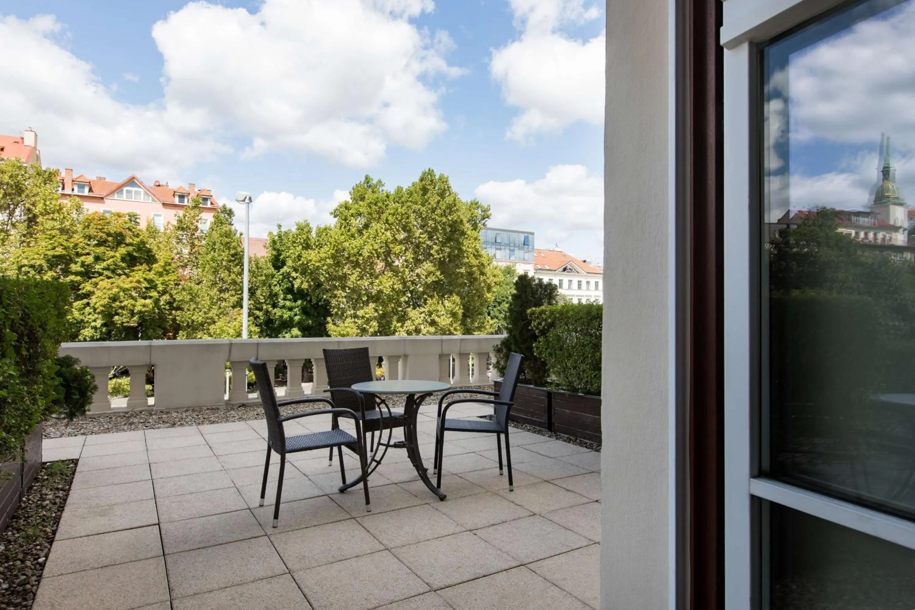 Premium Room with Terrace and View in Radisson Blu Carlton Hotel, Bratislava