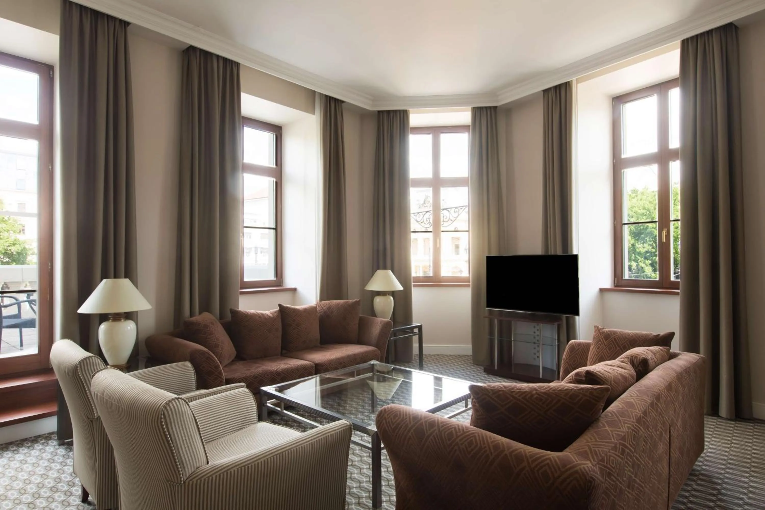 Suite with View in Radisson Blu Carlton Hotel, Bratislava