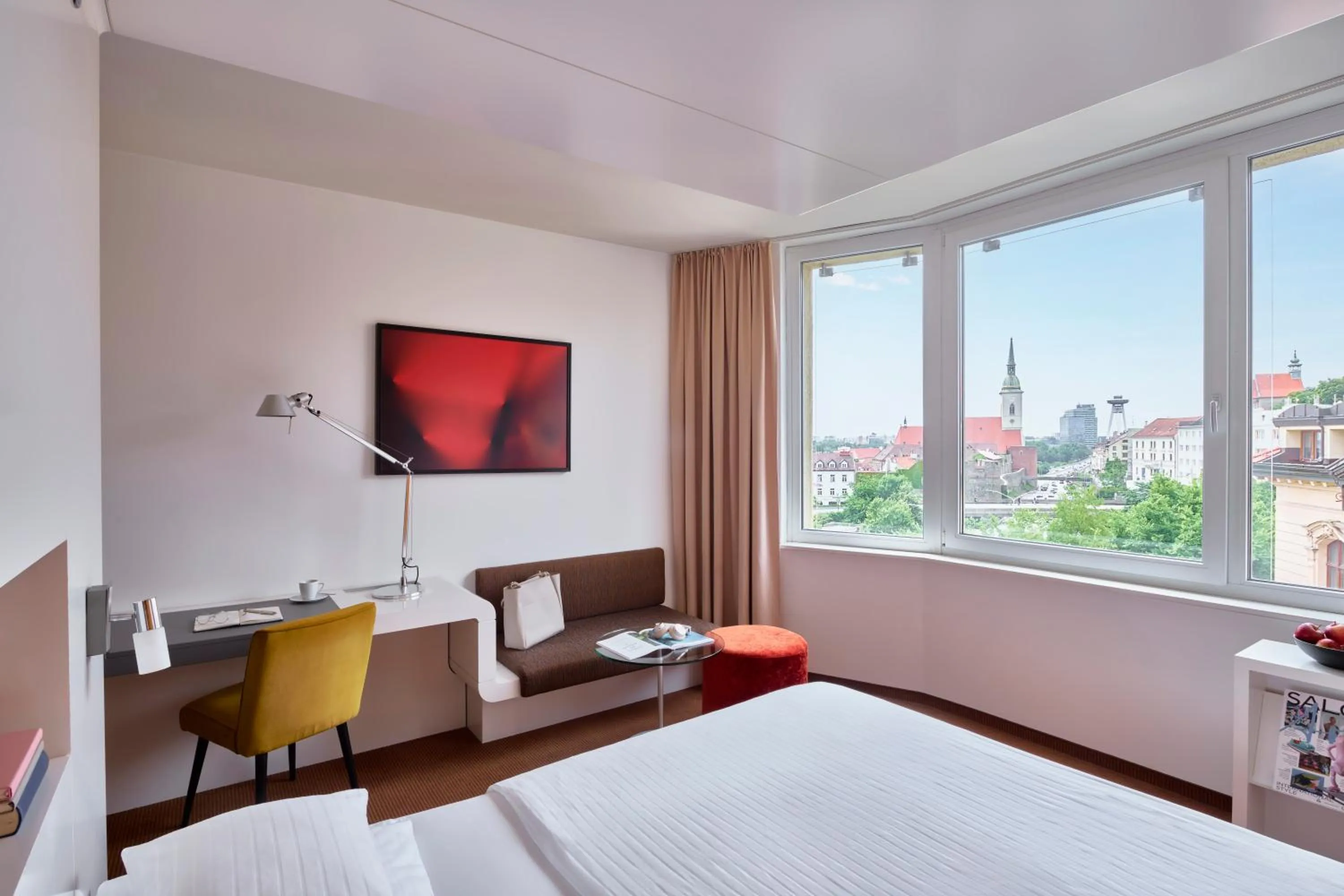 Room with View in Falkensteiner Hotel Bratislava
