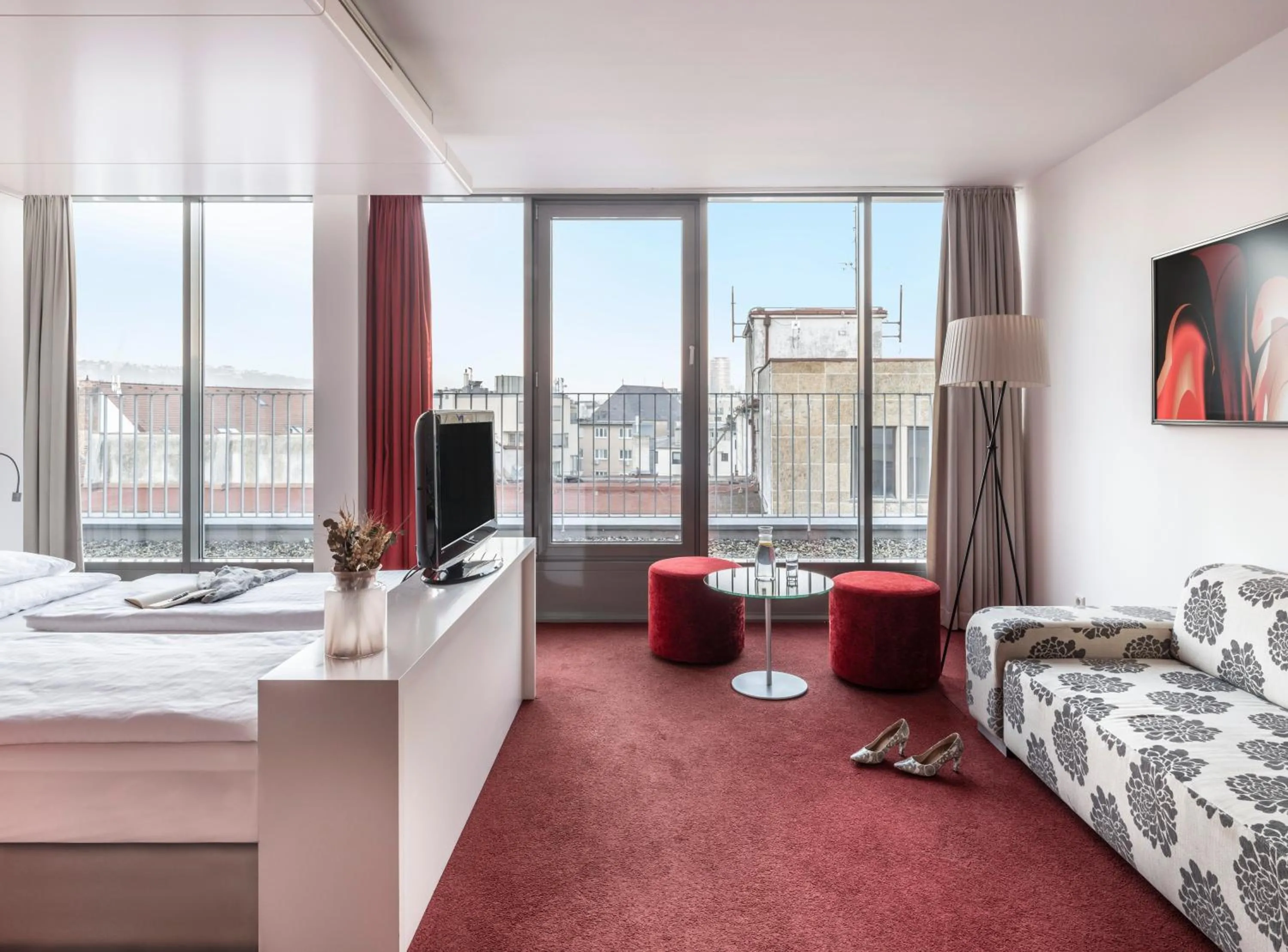 Junior Suite (with access to Rooftop Lounge) in Falkensteiner Hotel Bratislava