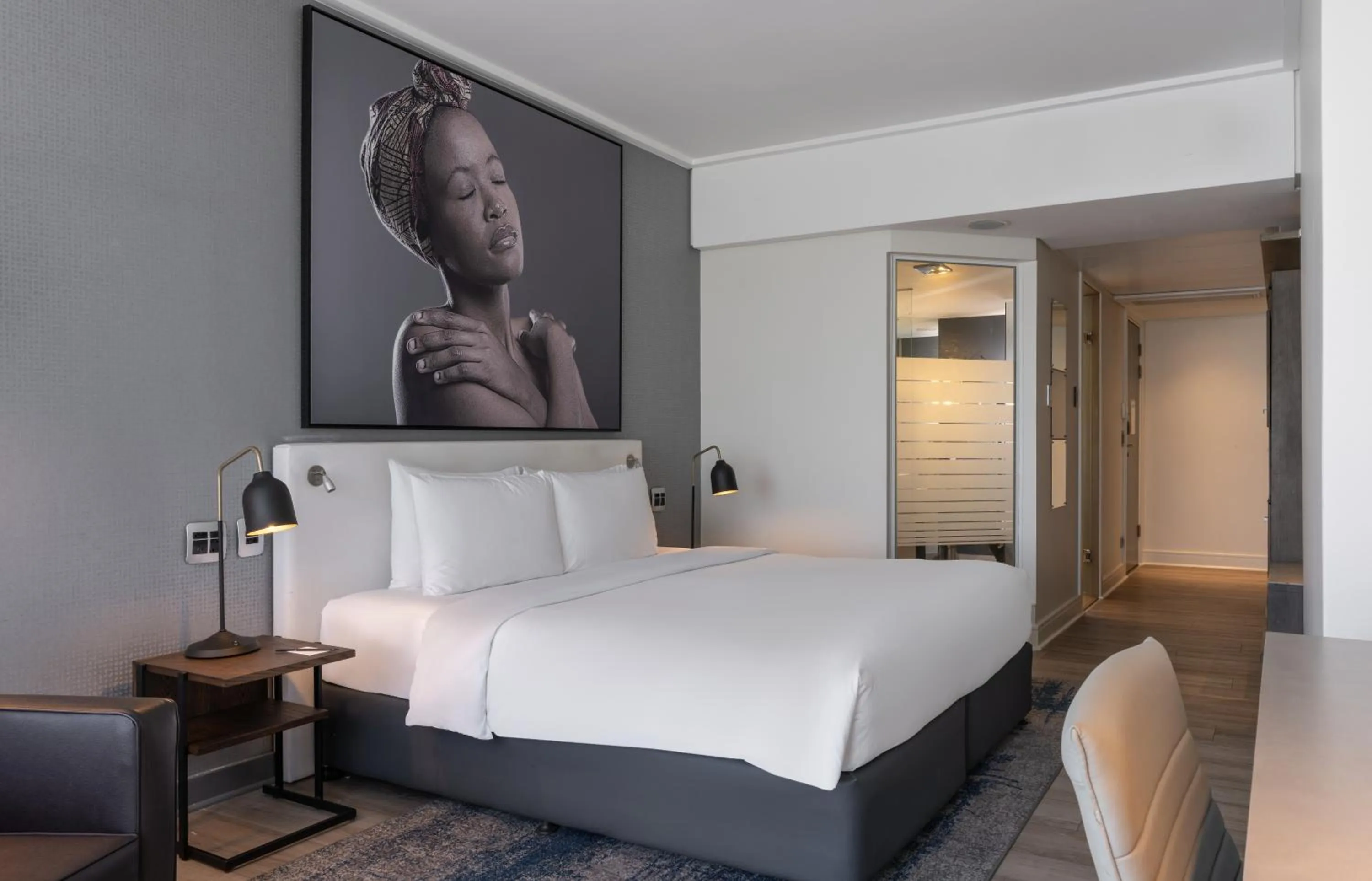 Superior Room with City View in Radisson Blu Gautrain Hotel, Sandton Johannesburg