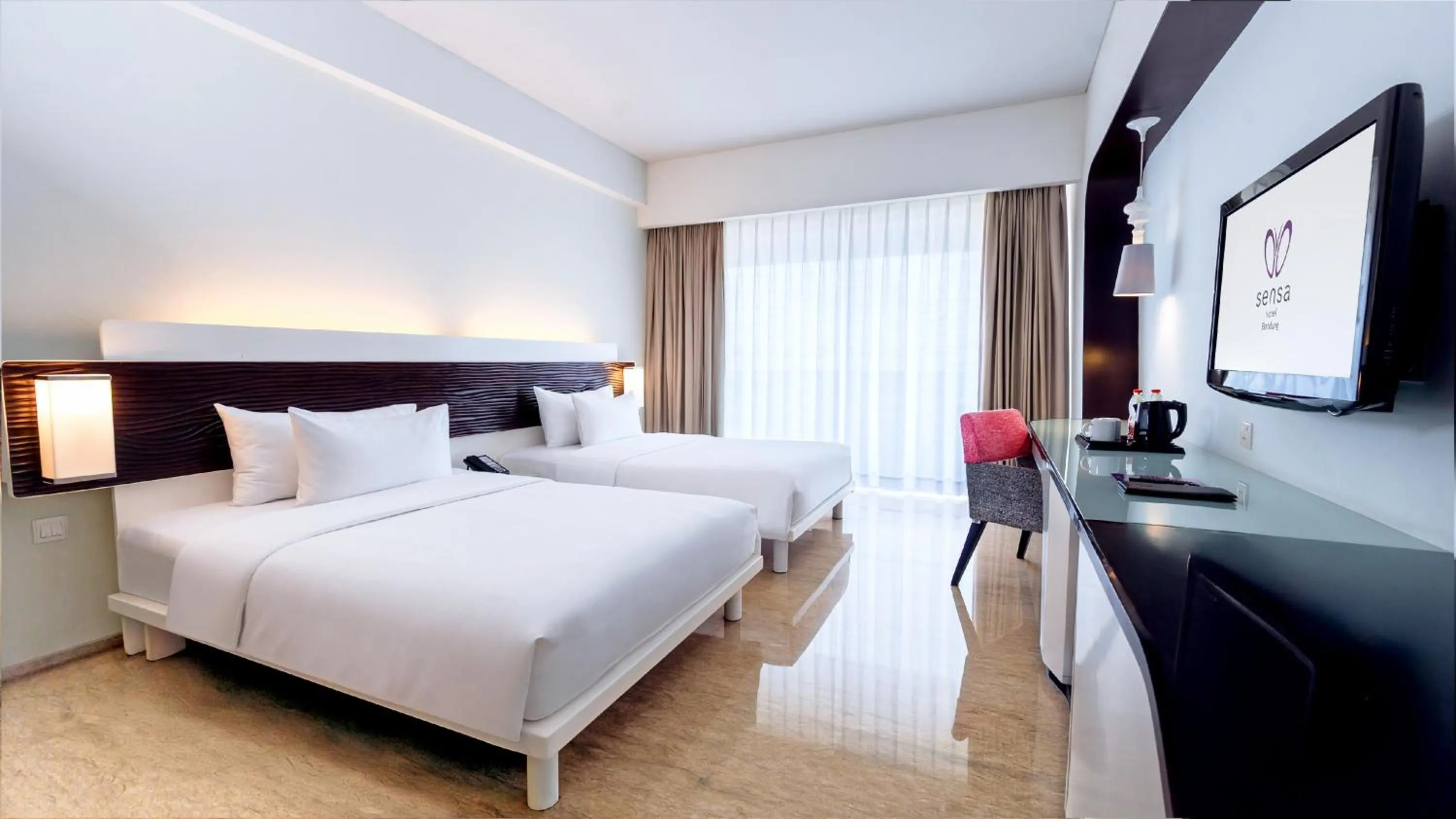 Superior Twin Room in Sensa Hotel Bandung