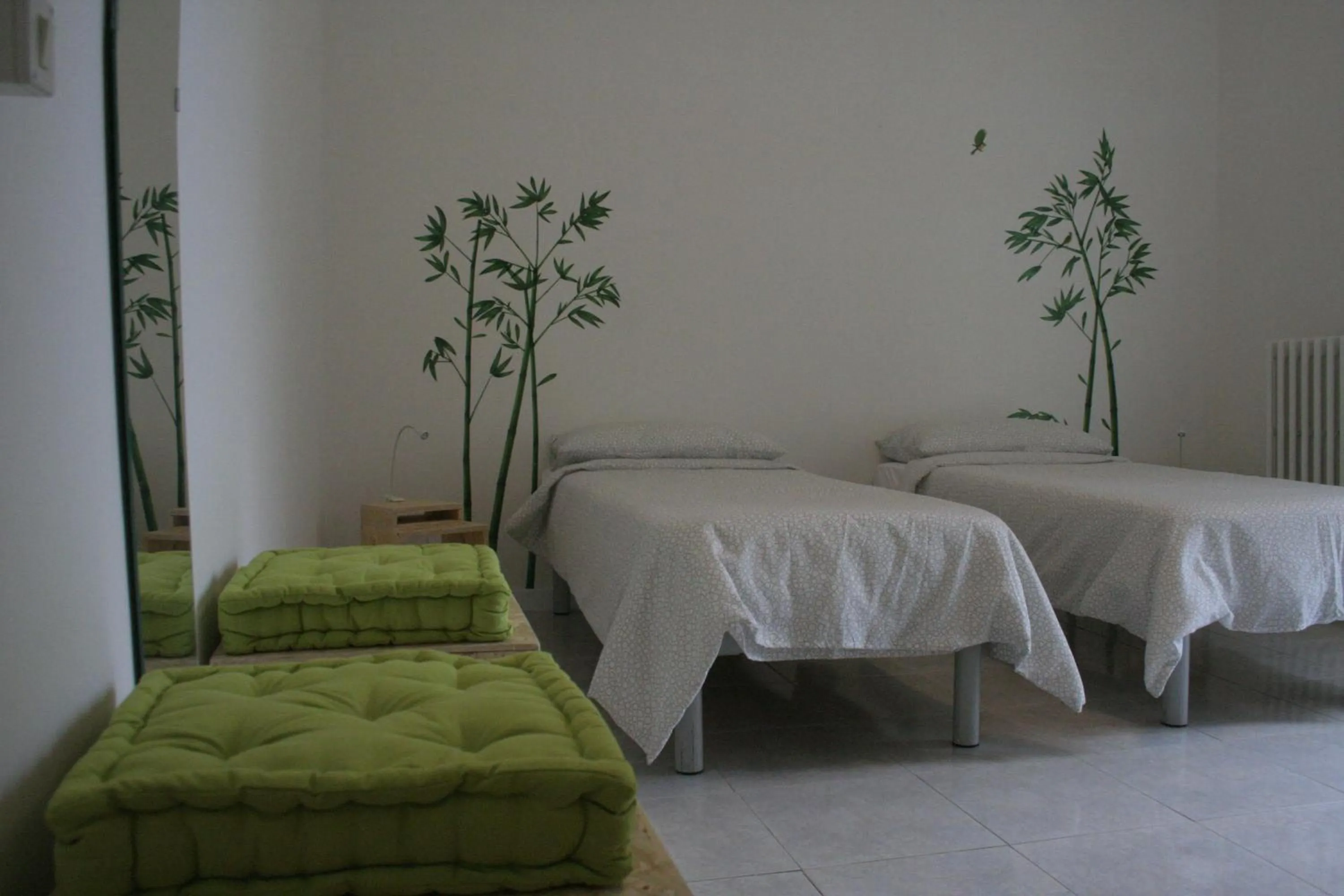 Double or Twin Room with Terrace - single occupancy in Urban Oasis Hostel