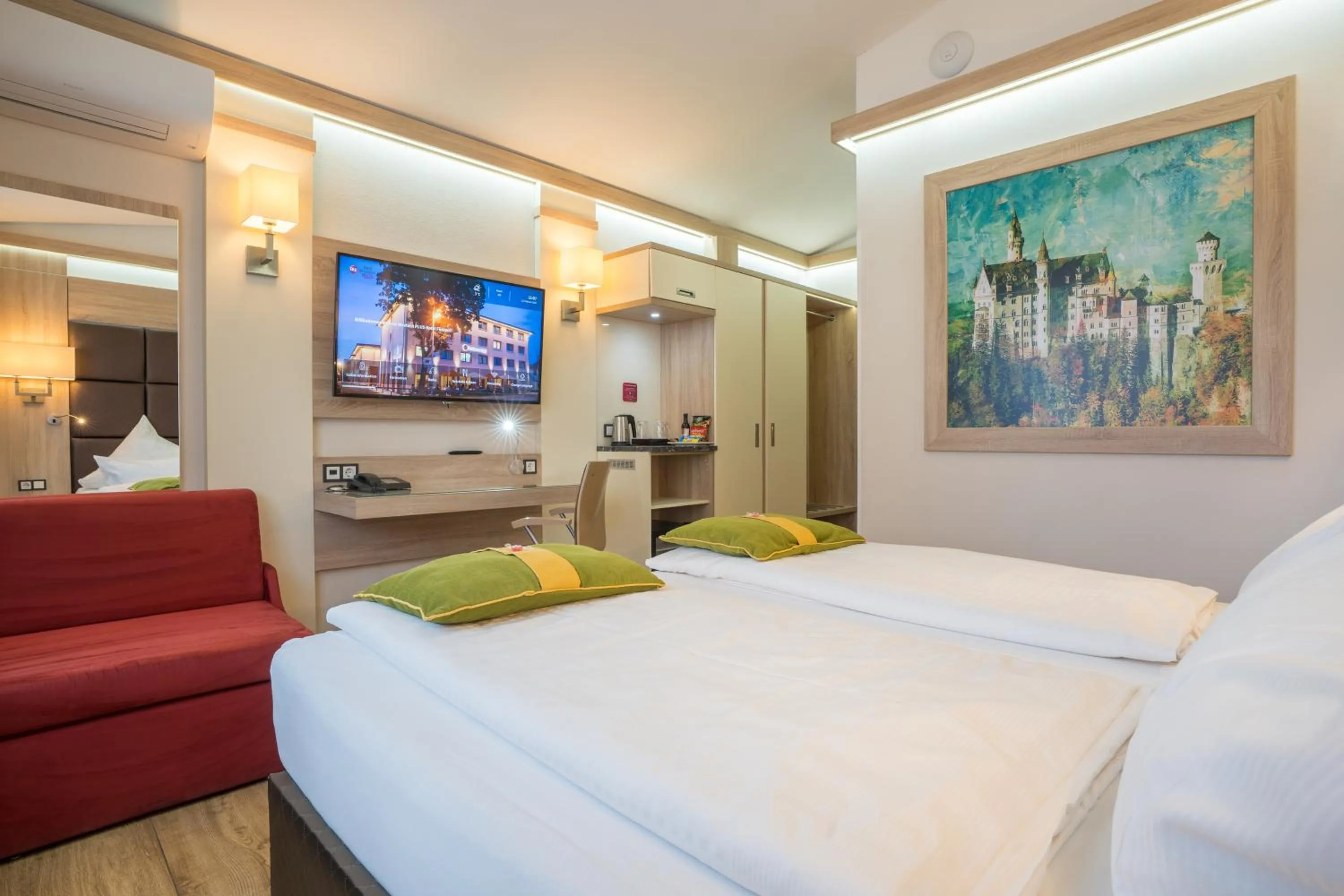 Standard Twin Room - single occupancy in Best Western Plus Hotel Füssen