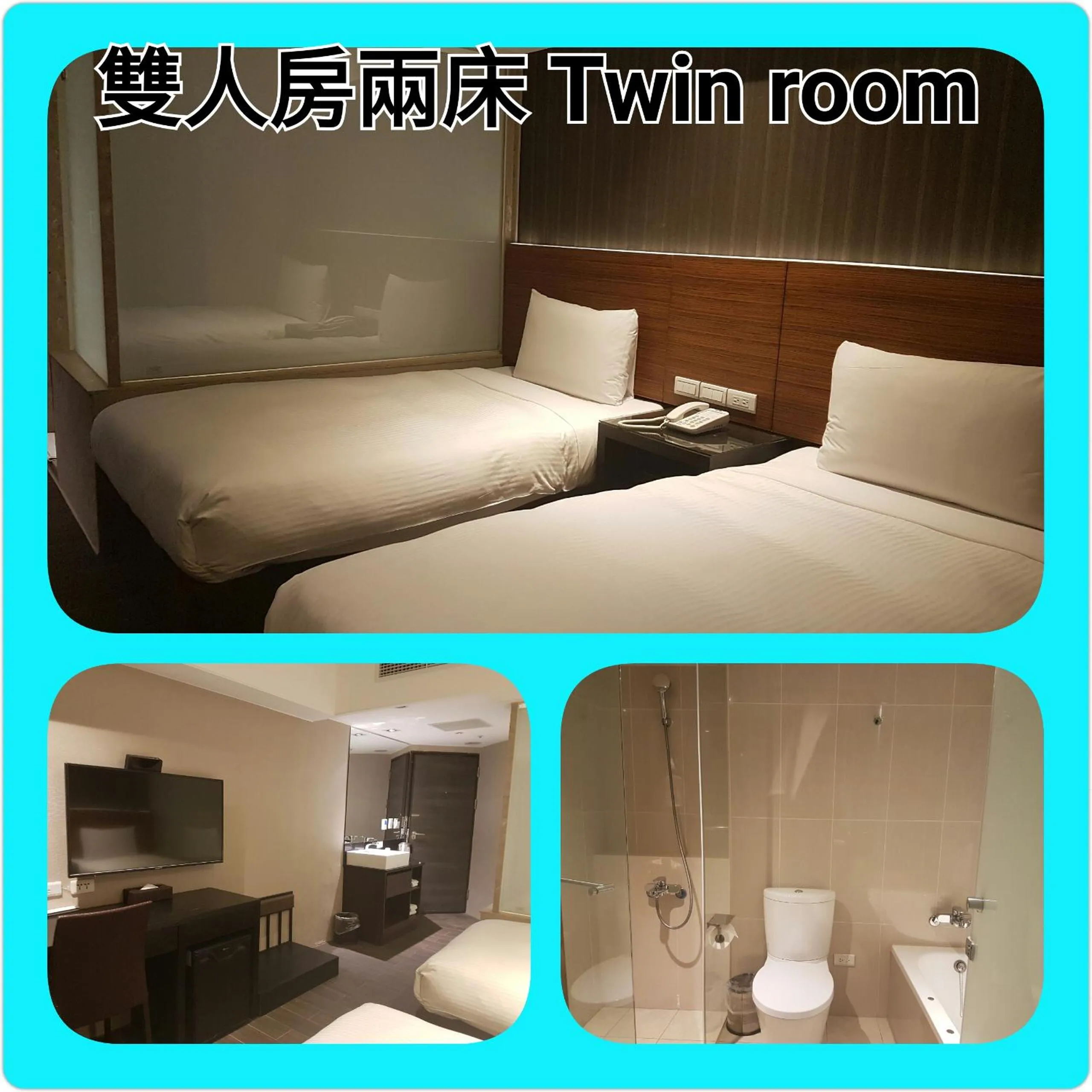 Twin Room in KDM Hotel