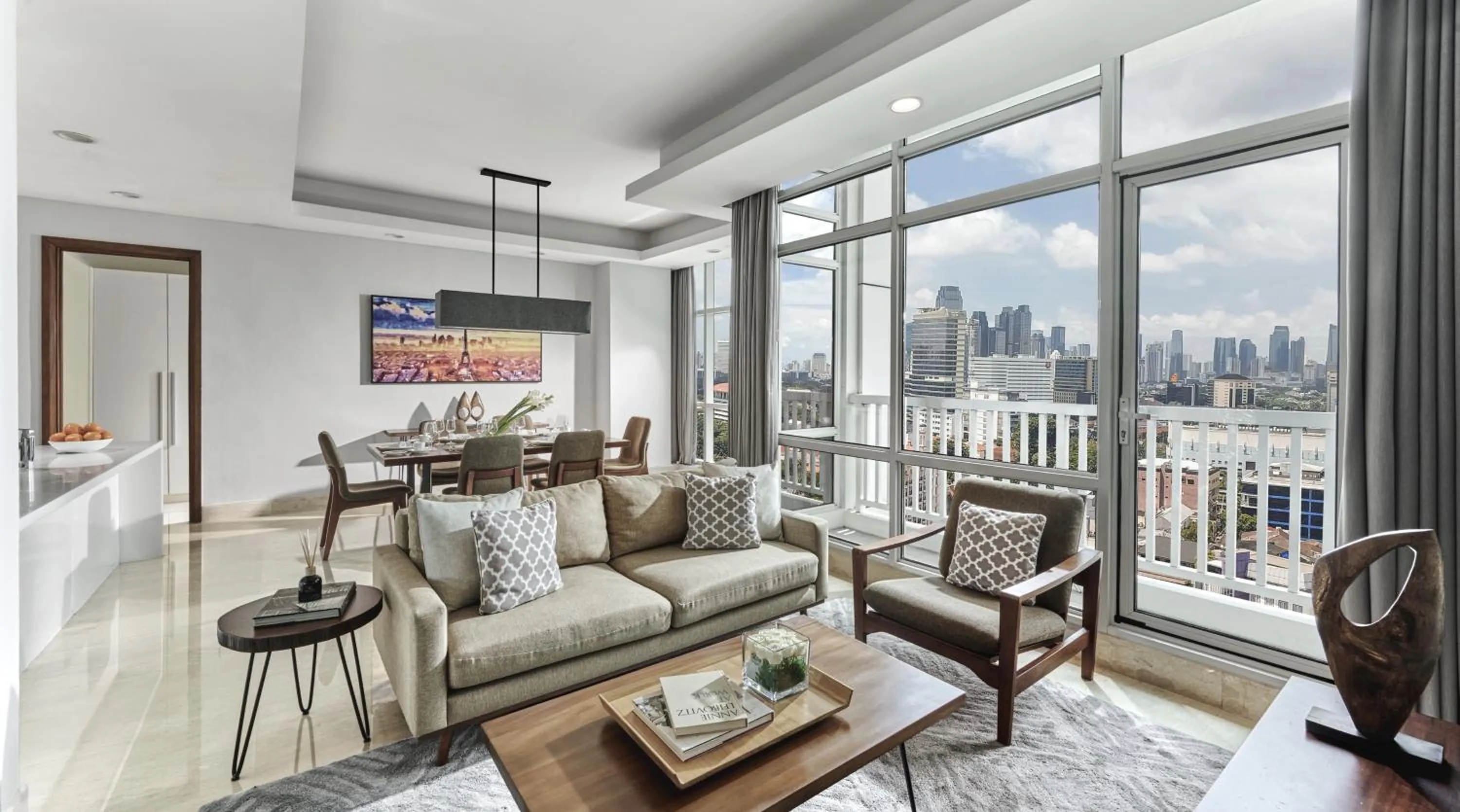 Three-Bedroom Apartment in Oakwood Suites La Maison Jakarta