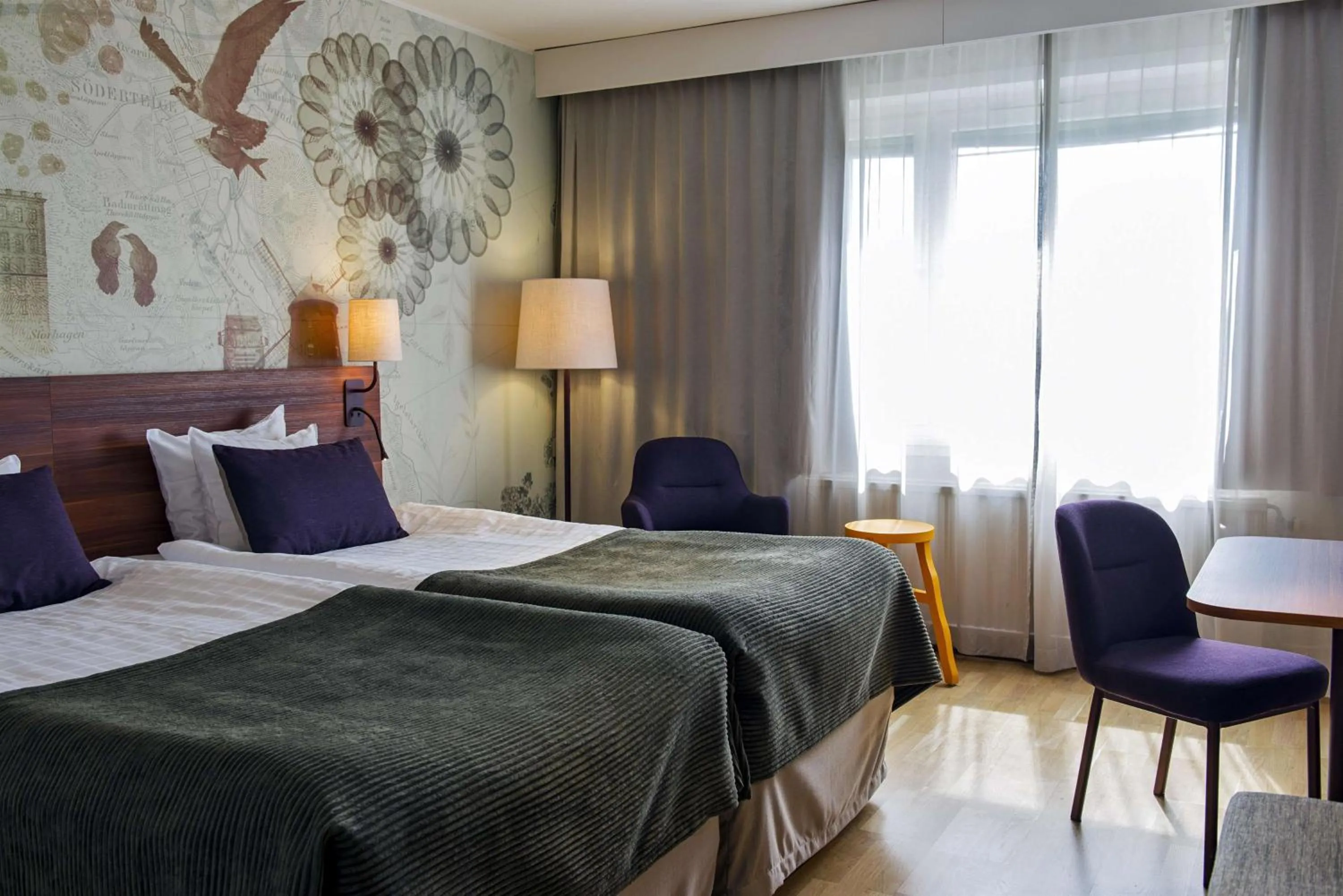Standard Twin Room in Scandic Södertälje
