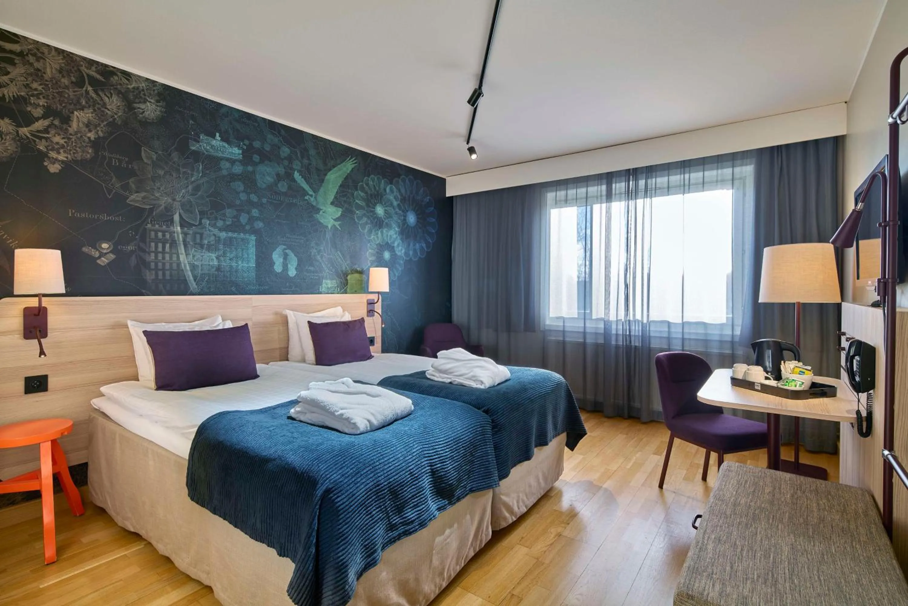 Superior Twin Room in Scandic Södertälje