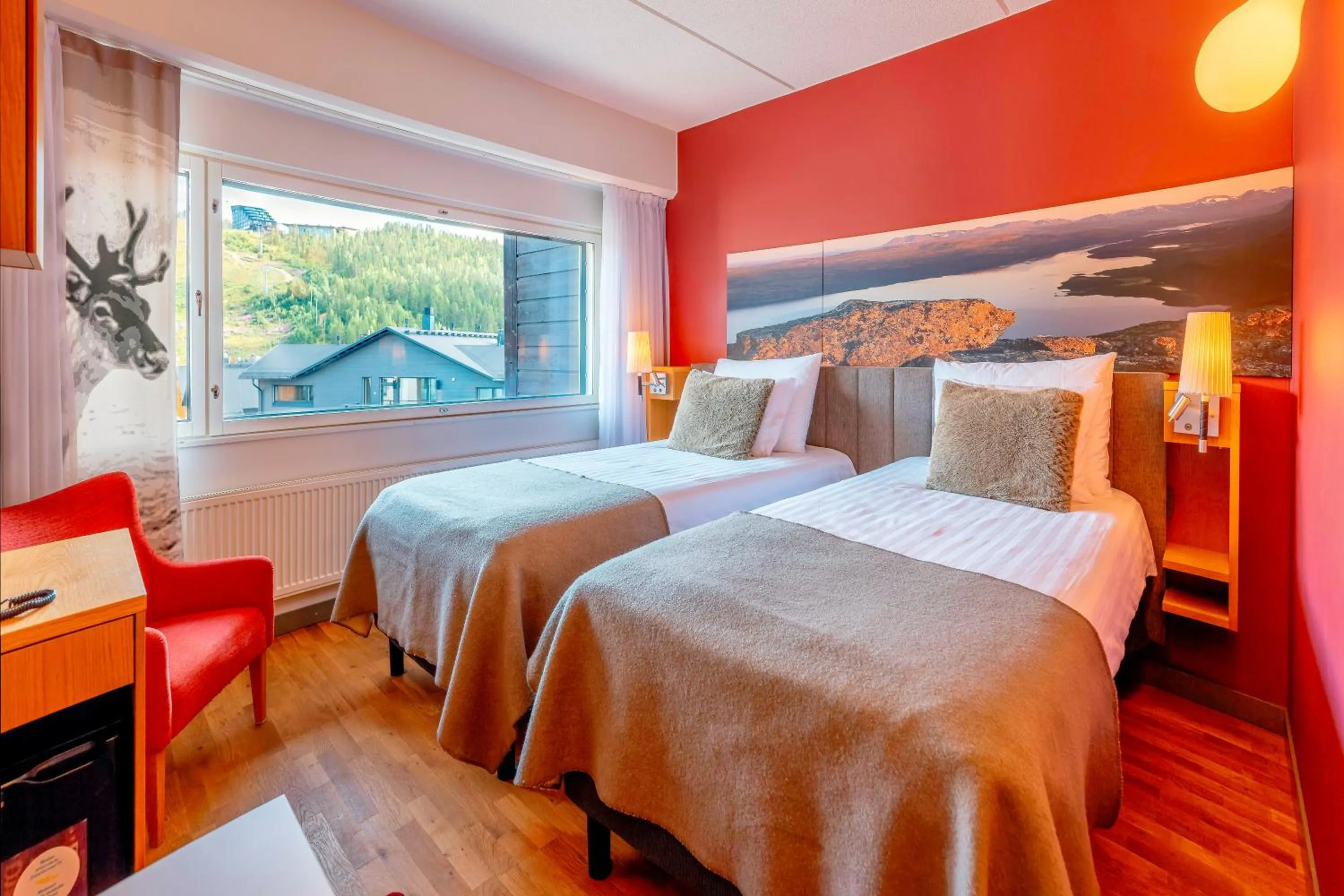 Superior Twin Room with Sauna in Break Sokos Hotel Levi