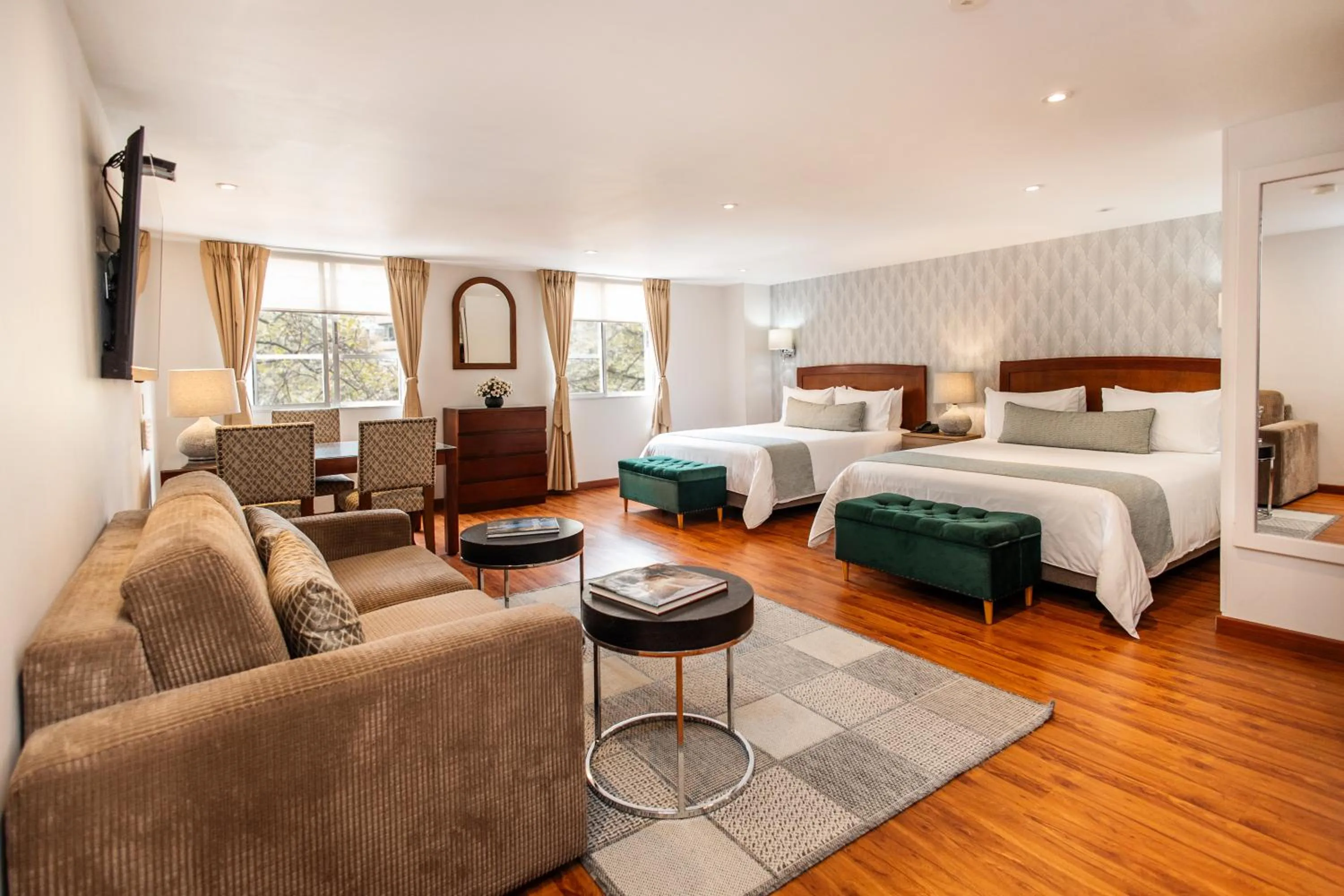 Standard Twin Room in Hotel Portón de la Cabrera