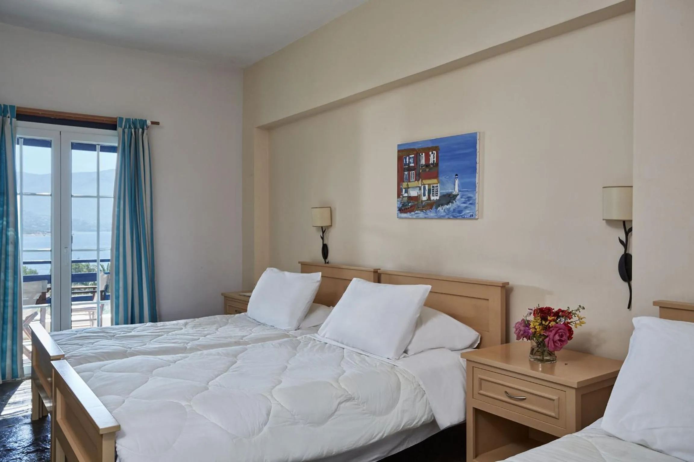 Double or Twin Room with Side Sea View in Andros Holiday Hotel