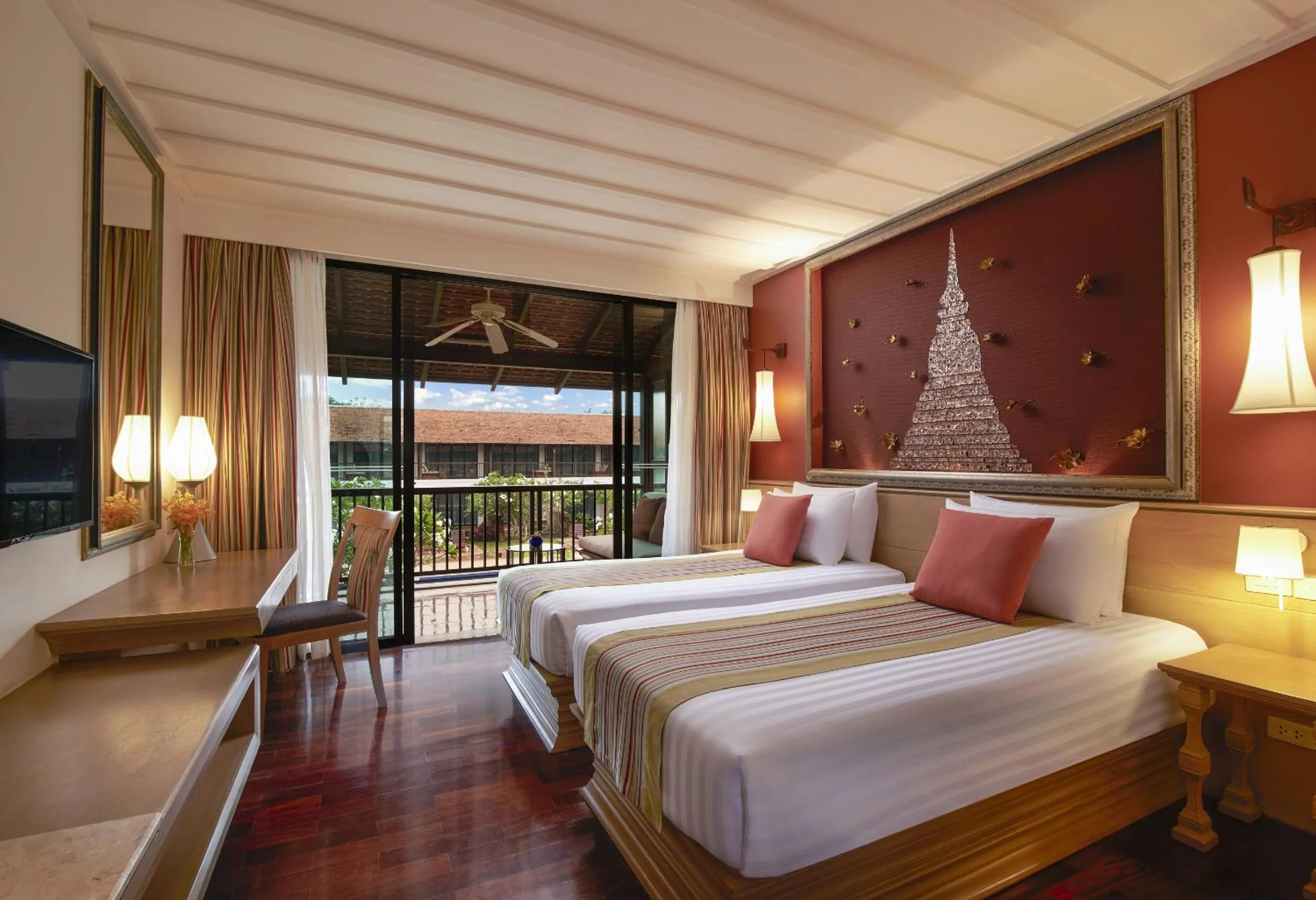 Superior Twin Room in Sukhothai Heritage Resort