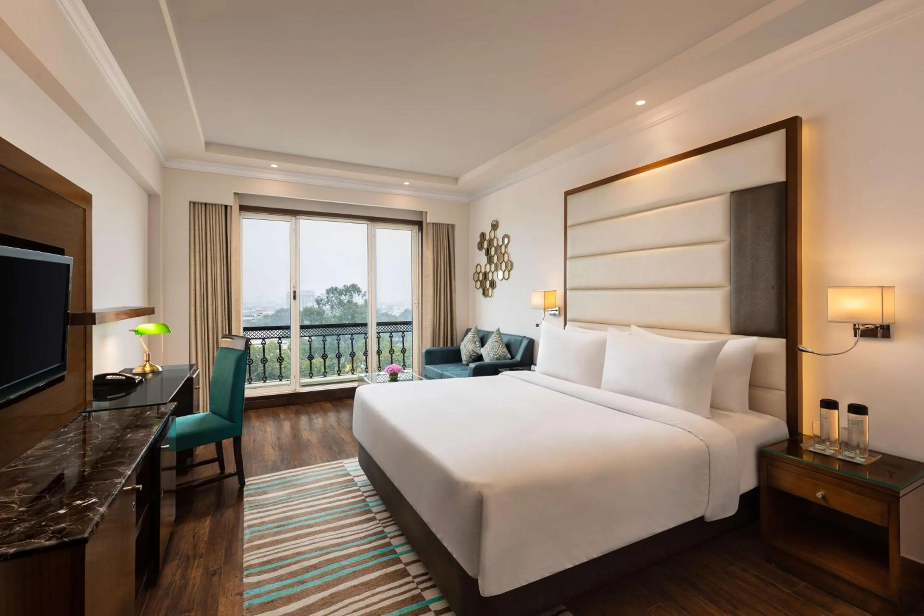 Superior Double Room: ( Enjoy Happy Hours 1+1 offer on Alcoholic Beverages 12 Pm-6 PM  (Except Dragon House), Soft Beverages ,Laundry service) - single occupancy in Radisson Jaipur City Center