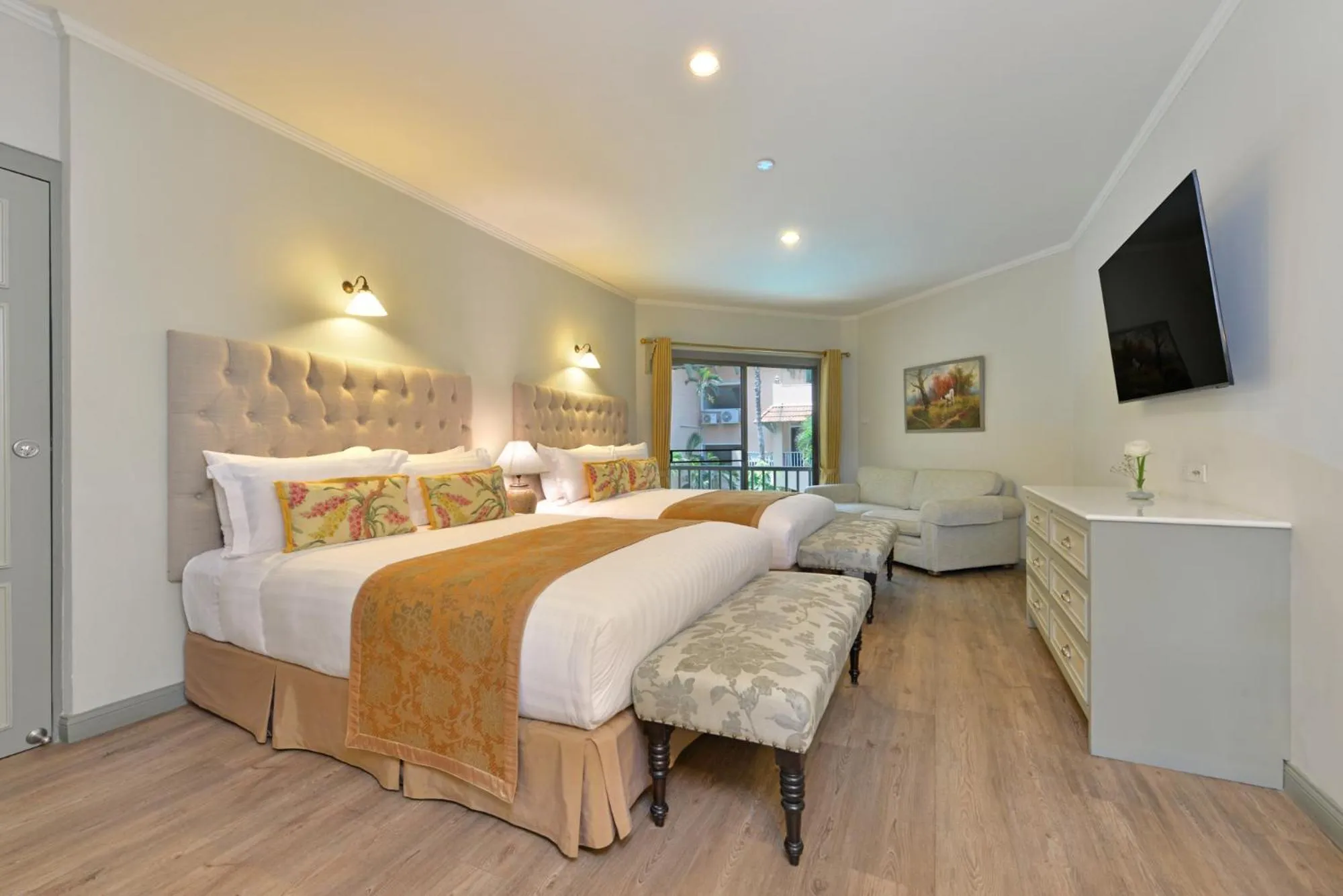 Double Room with Balcony and Pool View in Anantasila Beach Resort Hua Hin