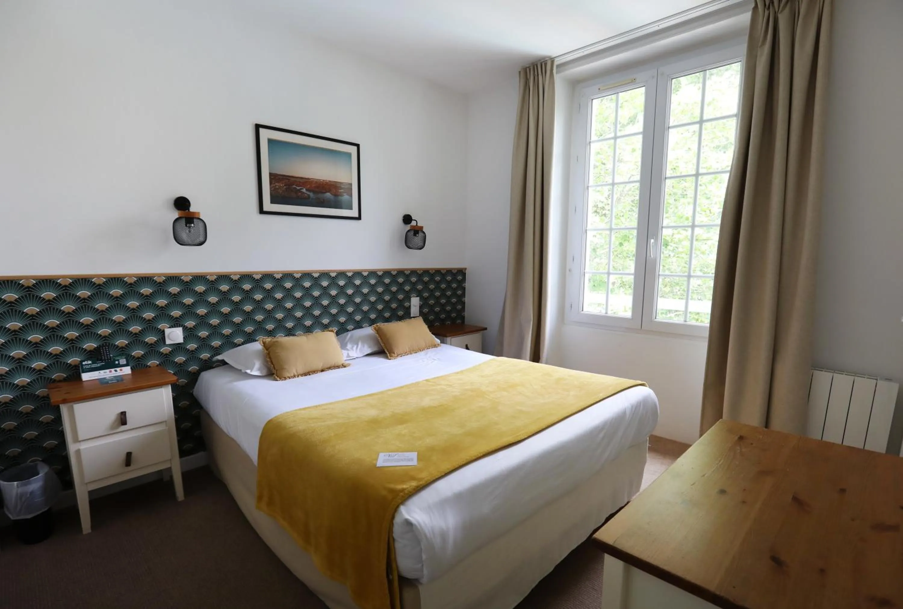Two Connecting Double Rooms in Hôtel Villa Flornoy Pornichet Baie de la Baule