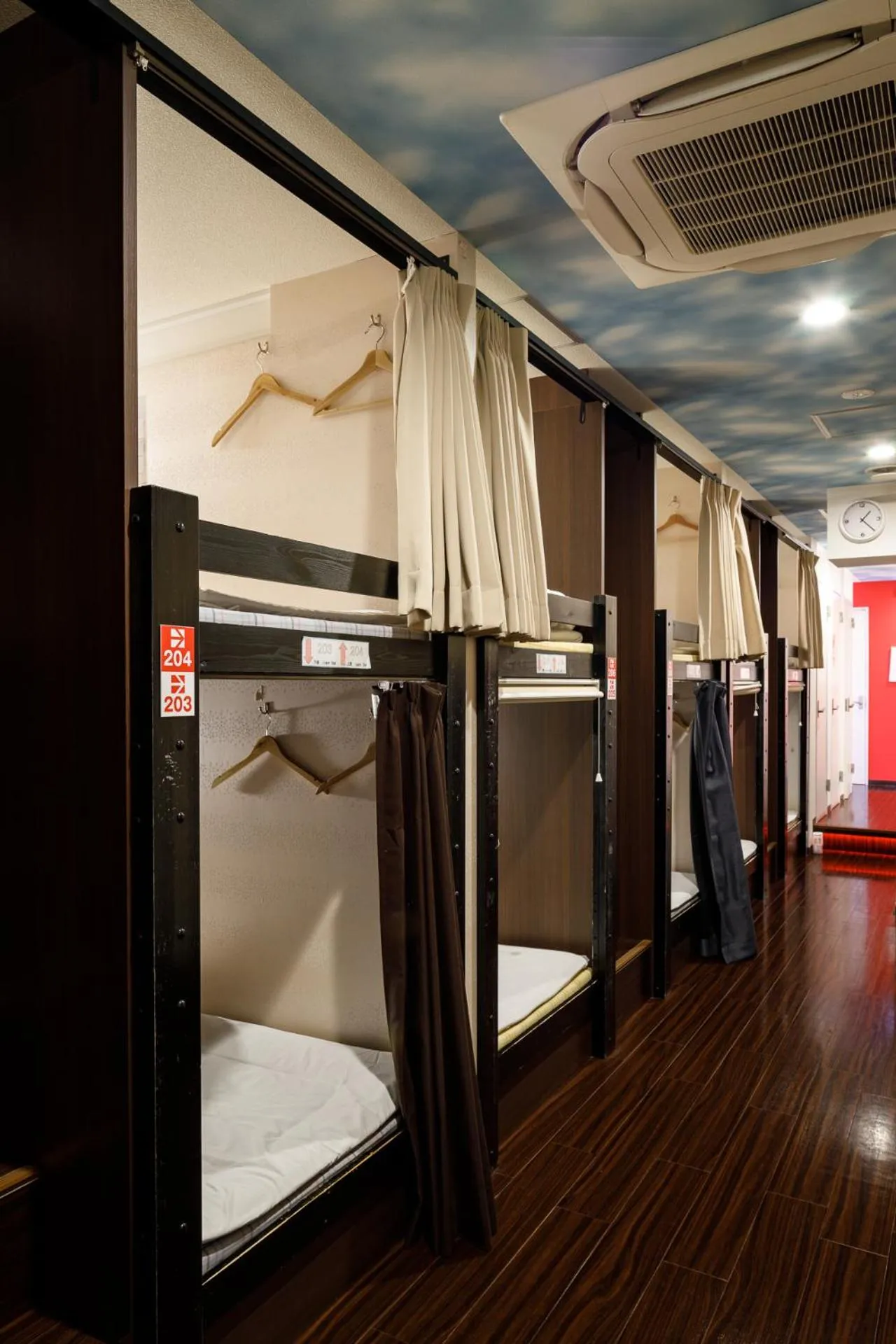Mixed Capsule Room - Lower Level in Hotel Owl Tokyo Nippori