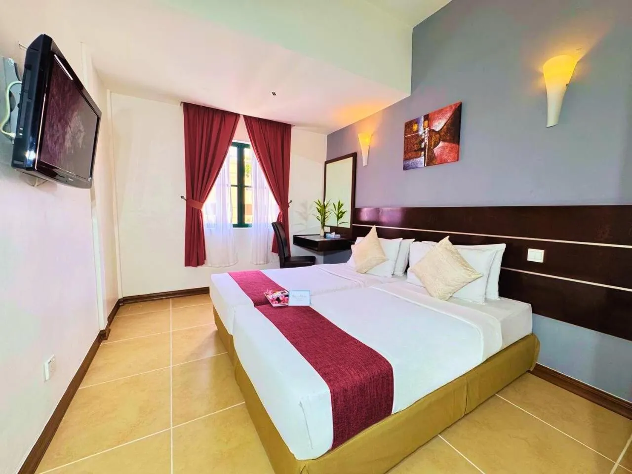 Deluxe Twin Room in Bella Vista Waterfront Resort, Kuah Langkawi