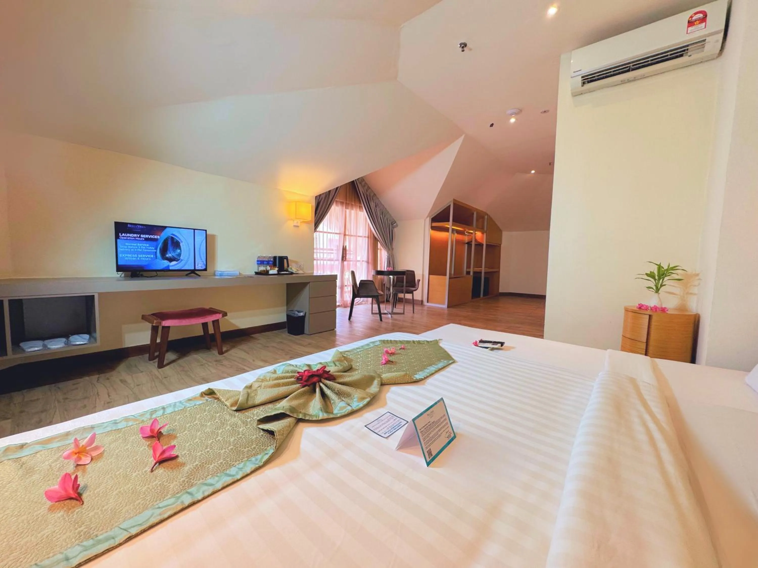 Triple Loft Room (1 King 1 Single Bed) in Bella Vista Waterfront Resort, Kuah Langkawi