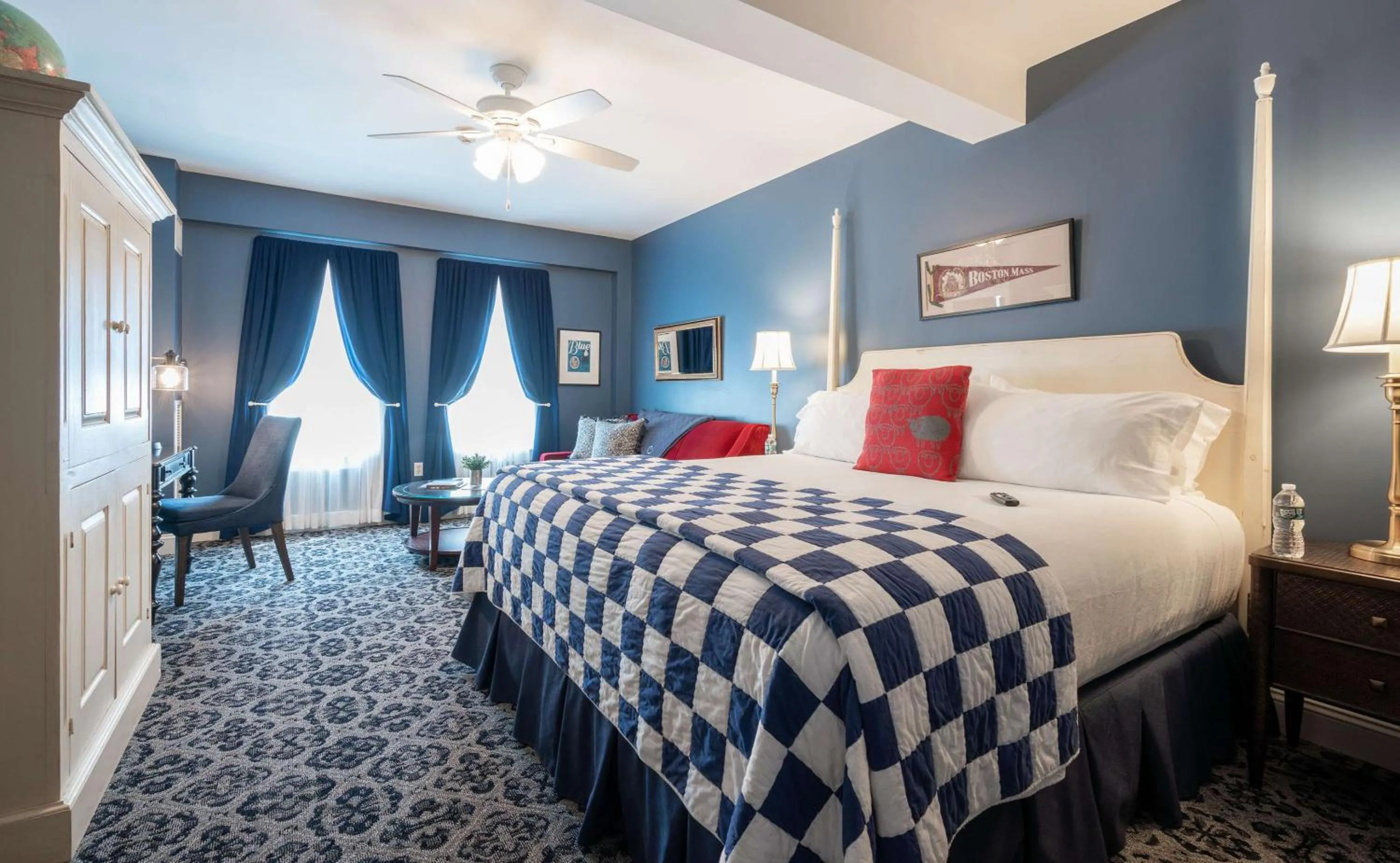 Suite in The Kendall Hotel at the Engine 7 Firehouse