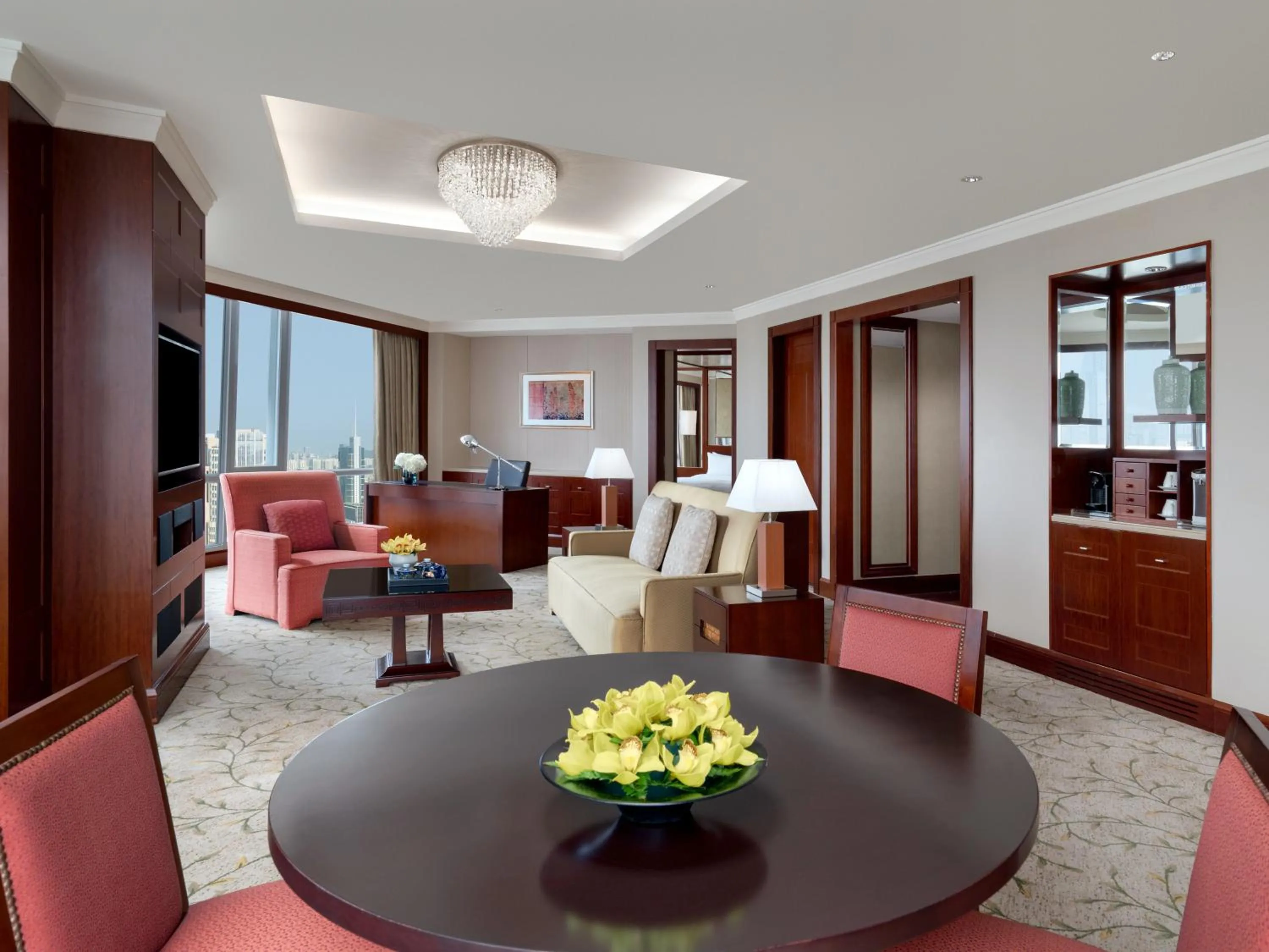 Executive Suite - with Executive lounge access in Futian Shangri-La, Shenzhen,Near to Shenzhen Convention&Exhibition Centre, Futian Railway Station