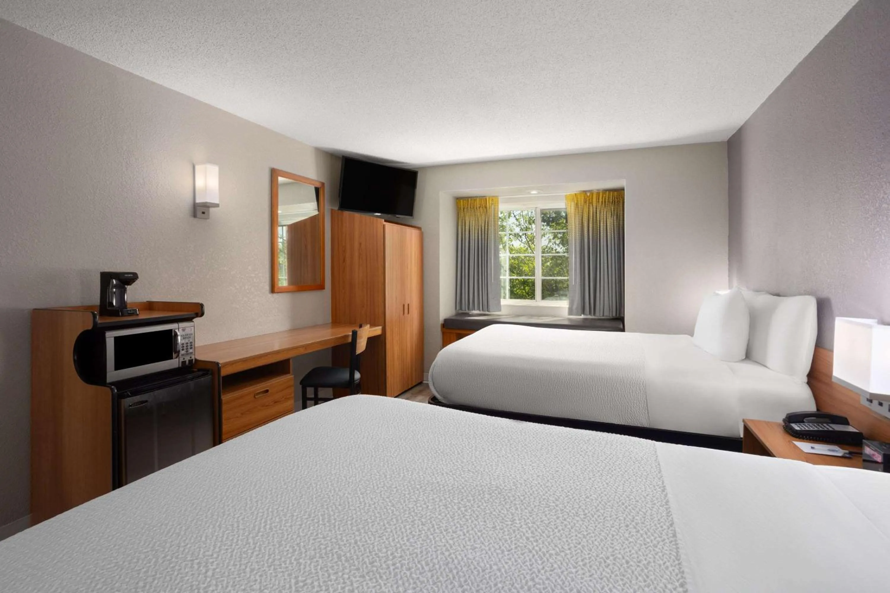 Queen Room with Two Queen Beds - Mobility Access/Non-Smoking in Microtel Inn & Suites by Wyndham Ann Arbor