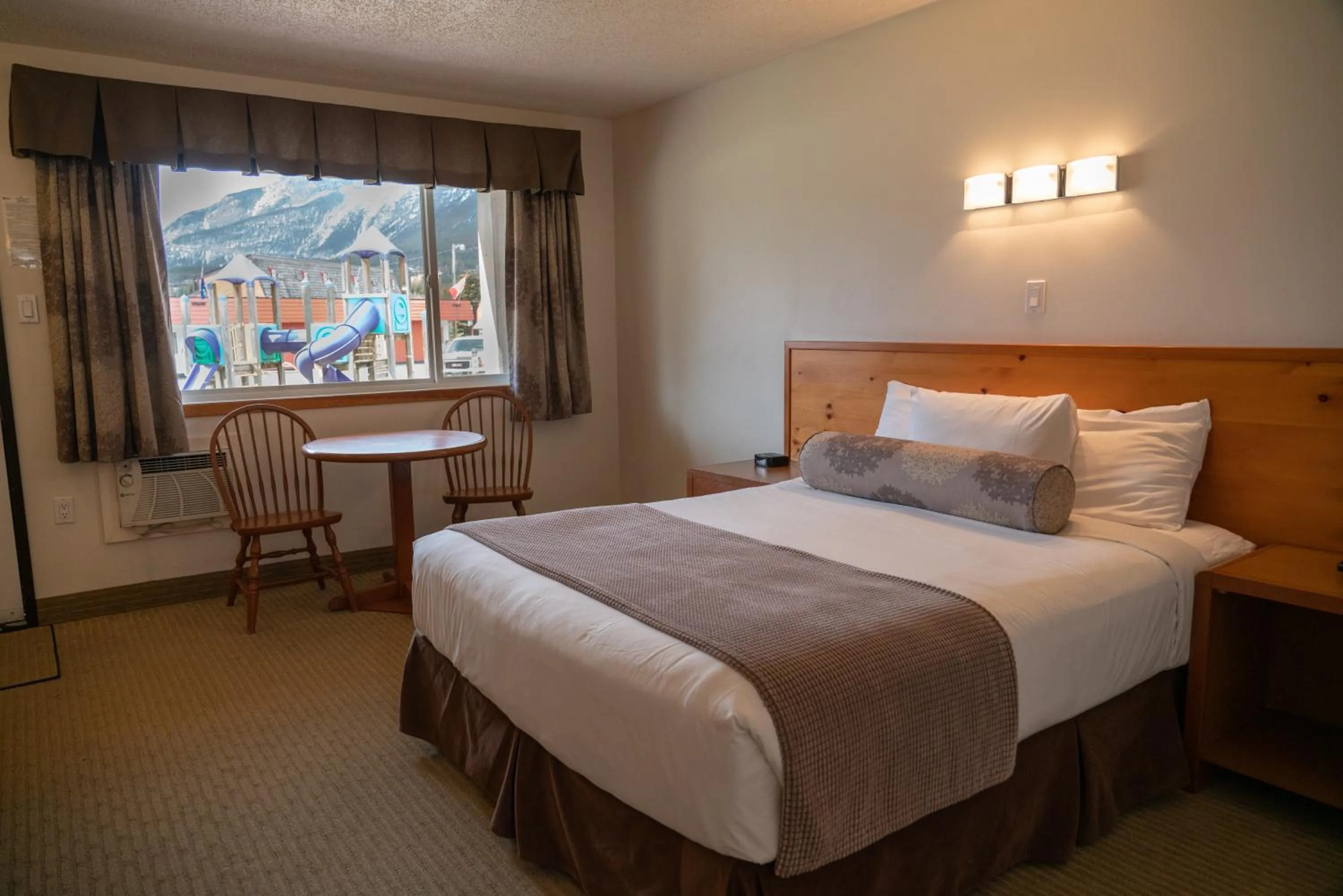 Queen Room in Rocky Mountain Ski Lodge