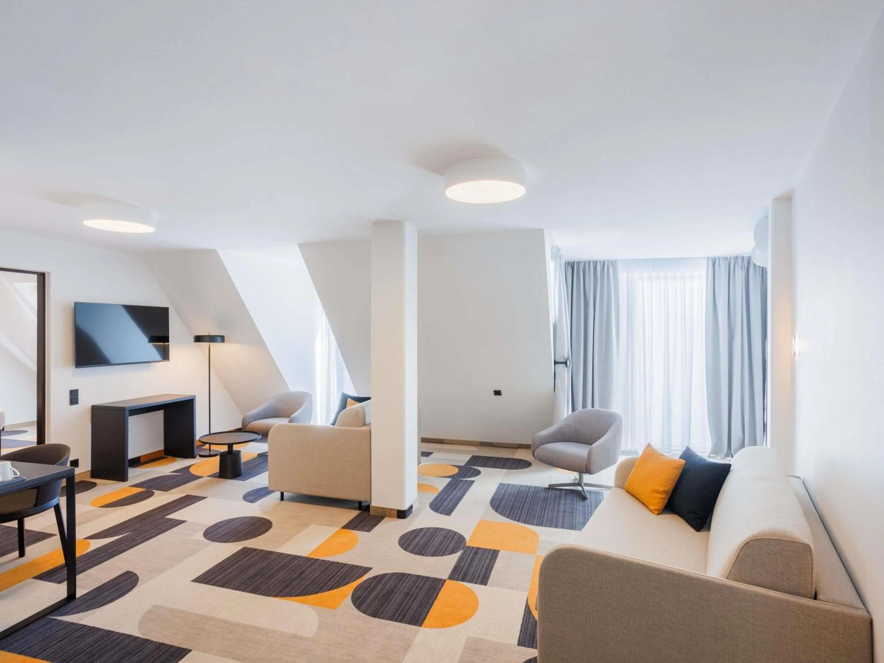 Two-Room Premium Double Room with Two Sofa Beds - Newly Designed in ibis Styles Tallinn