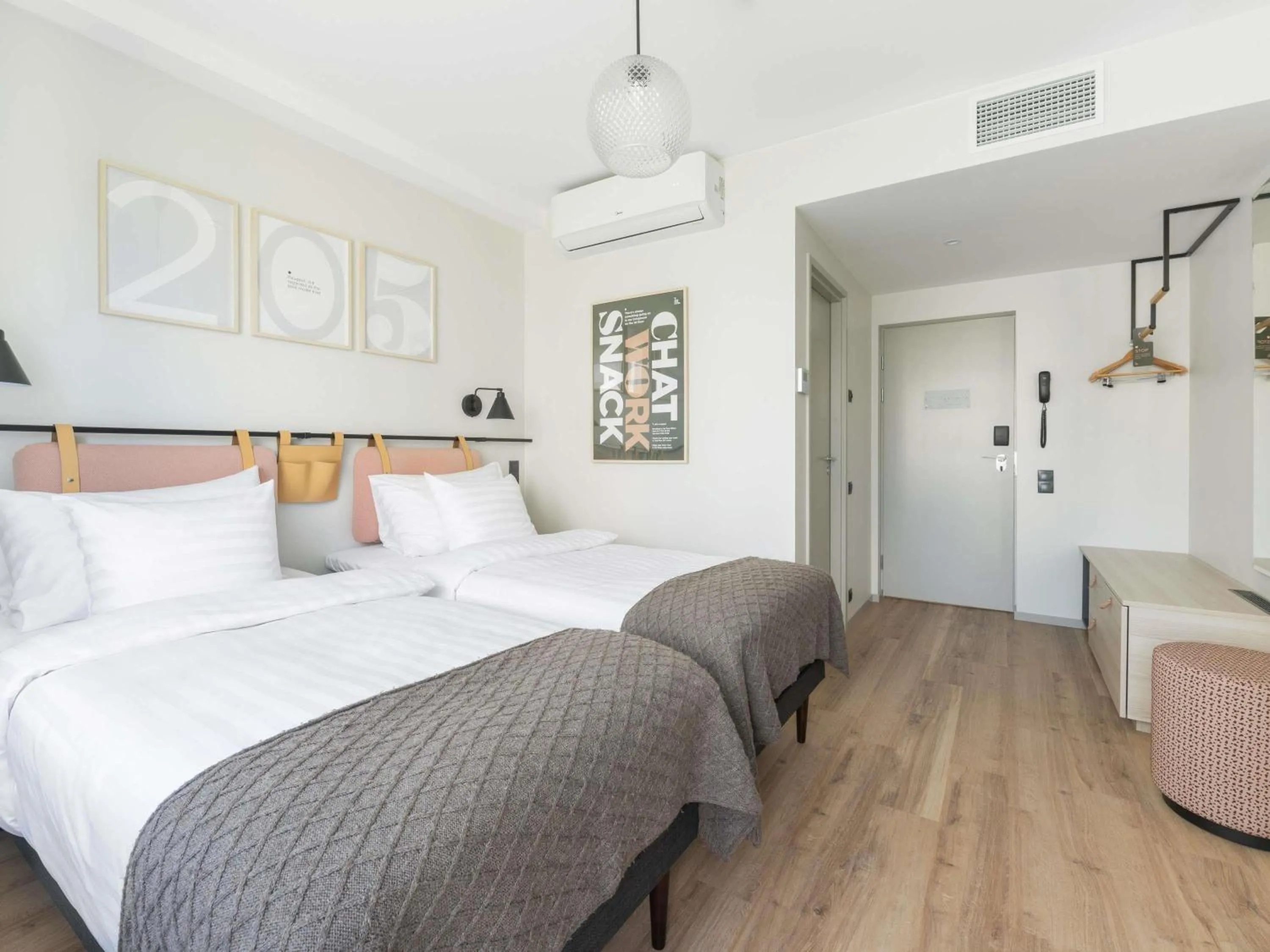 Classic Room With Two Single Beds in Oru Hub Hotel Tallinn - Handwritten Collection