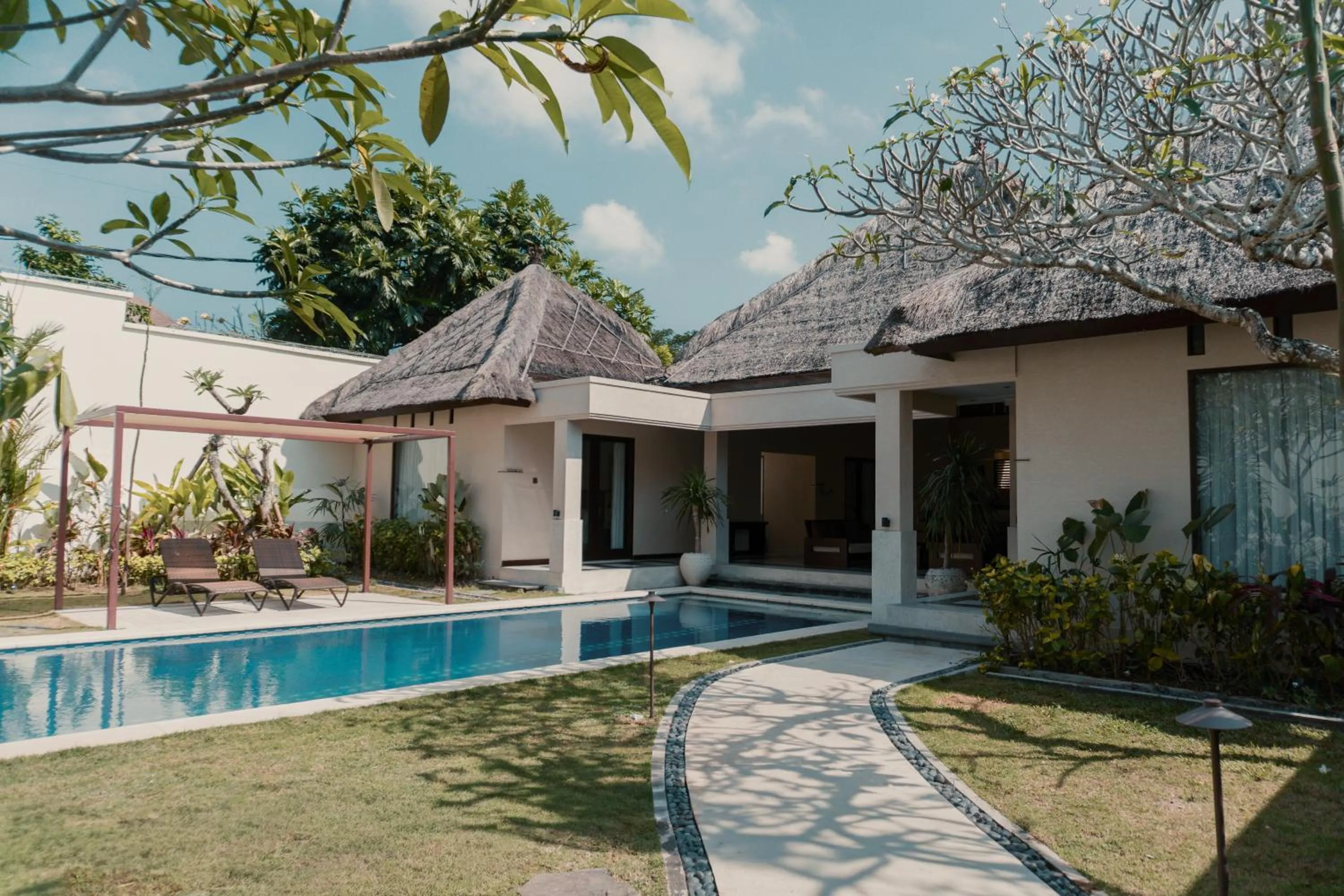 Four-Bedroom Villa with Private Pool and Garden in Aruni Bali Jimbaran Boutique Villa