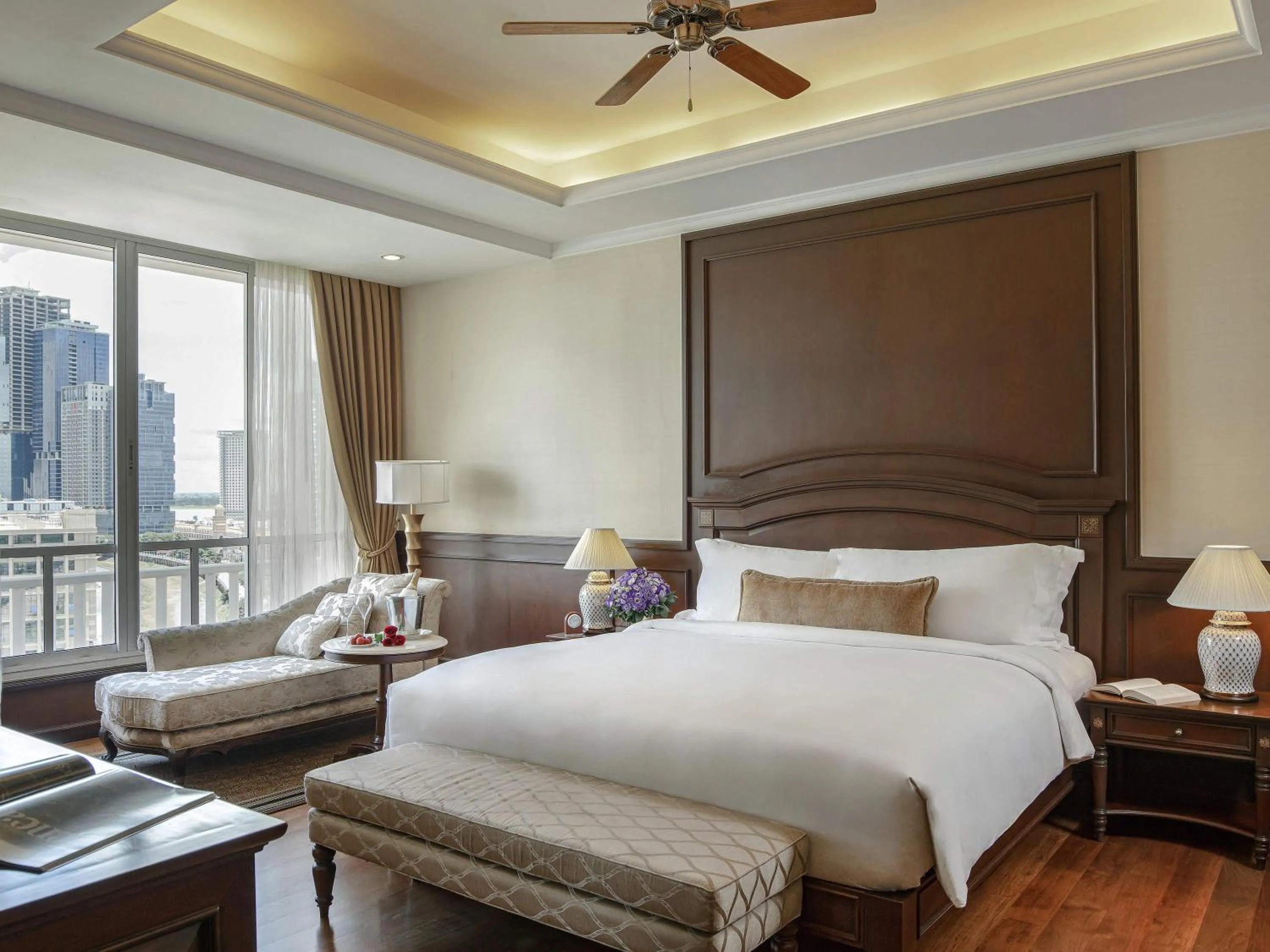 Opera King Suite with Club Access in Sofitel Phnom Penh Phokeethra