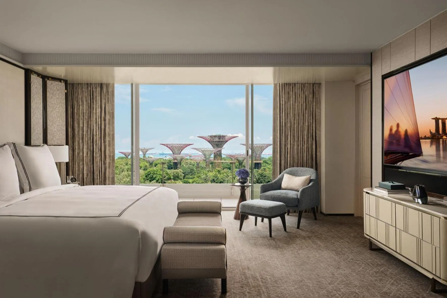 Sands Premier Suite King Gardens by the Bay View in Marina Bay Sands