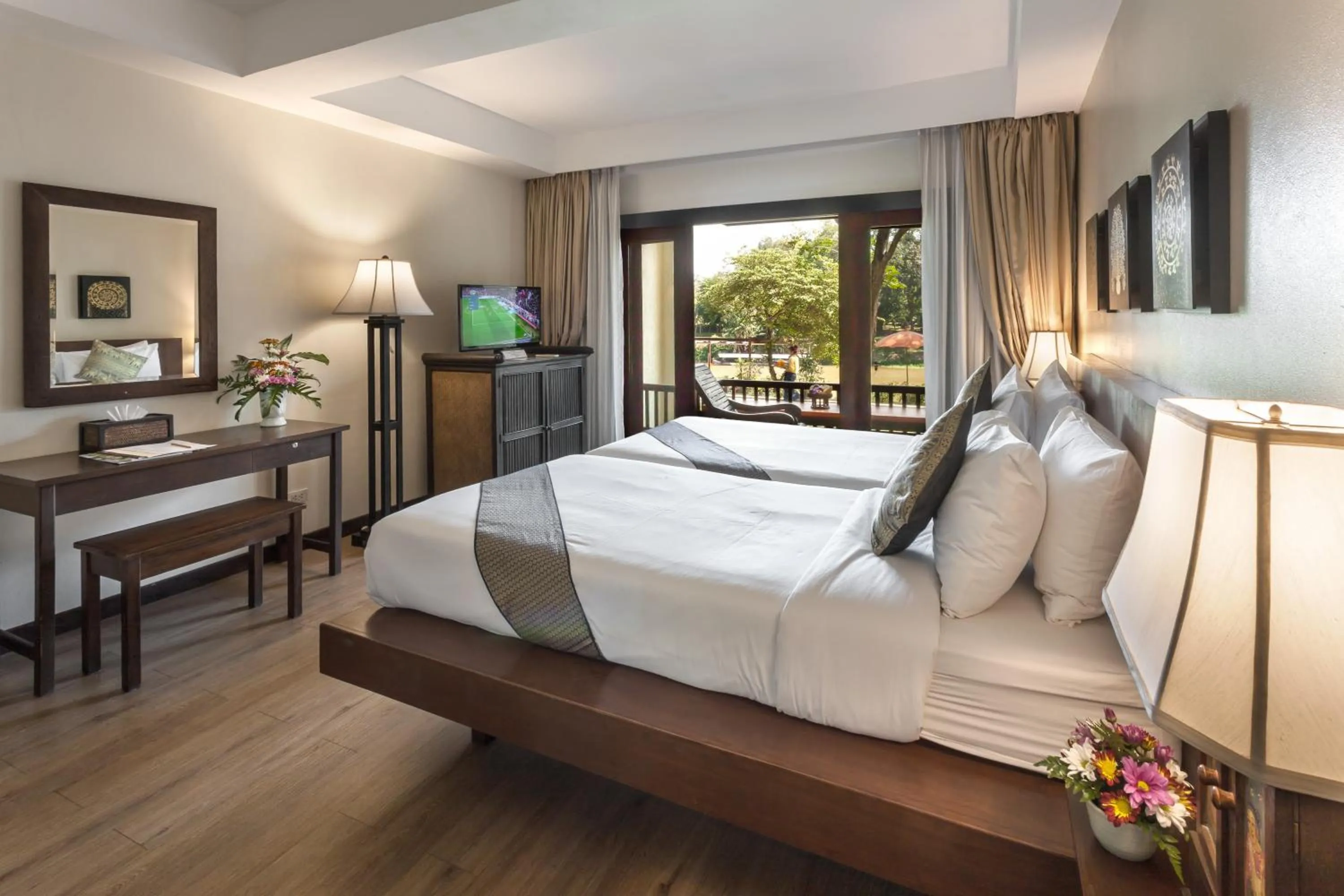 Superior Double or Twin Room with River View in Lanna Dusita Riverside Boutique Resort