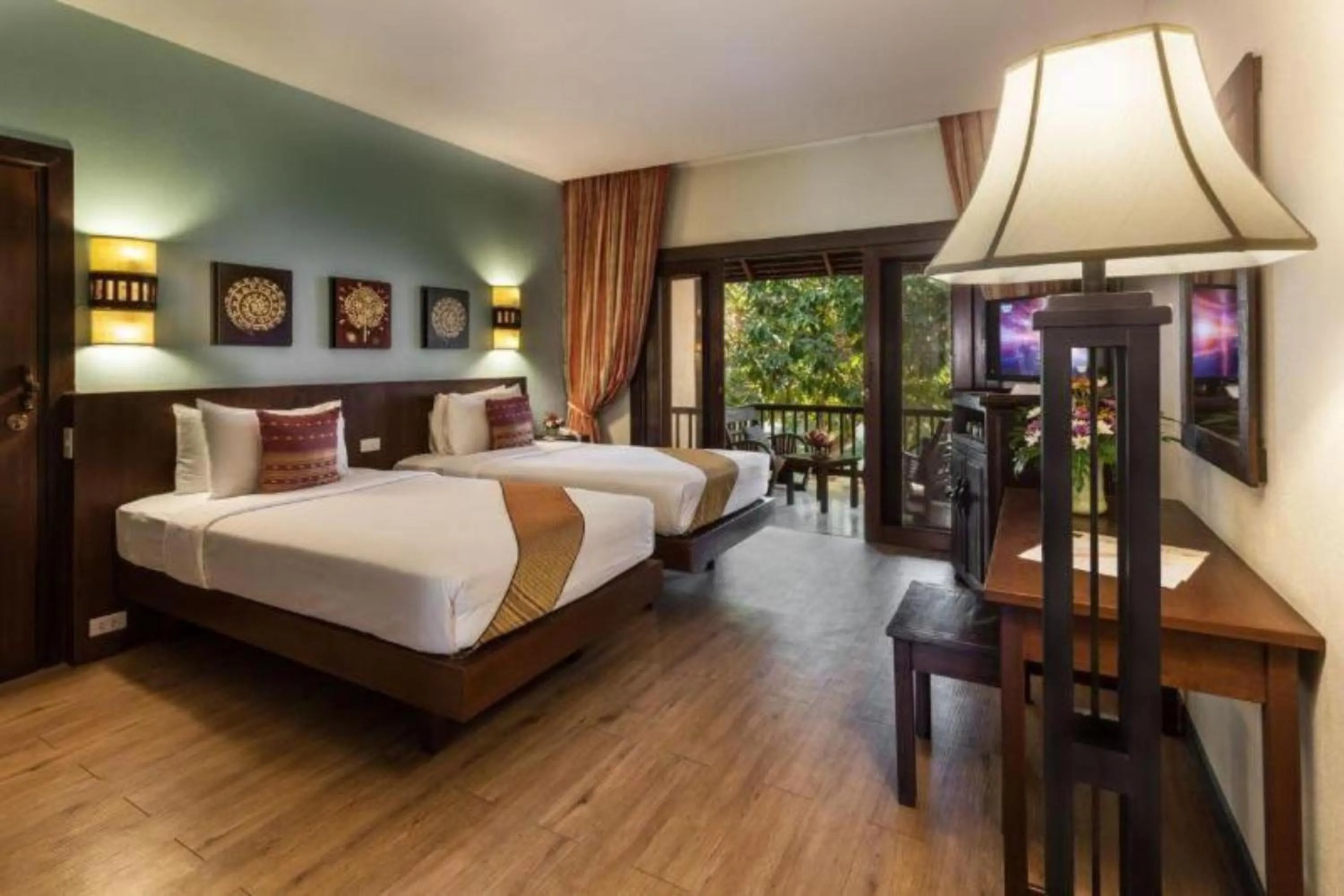  Superior Double or Twin Room with Garden view in Lanna Dusita Riverside Boutique Resort