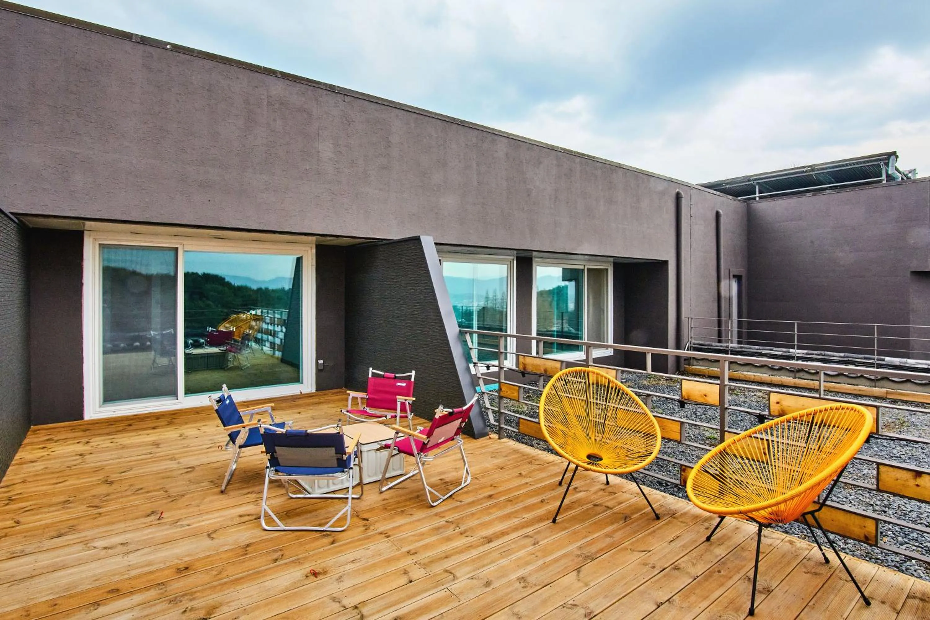 Terrace Korean-Style Ondol in Kolon Hotel