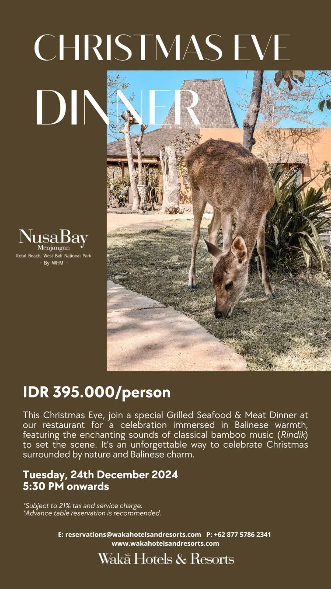 Lanai Cottage Ocean View with Free Snorkeling at House Reef in NusaBay Menjangan