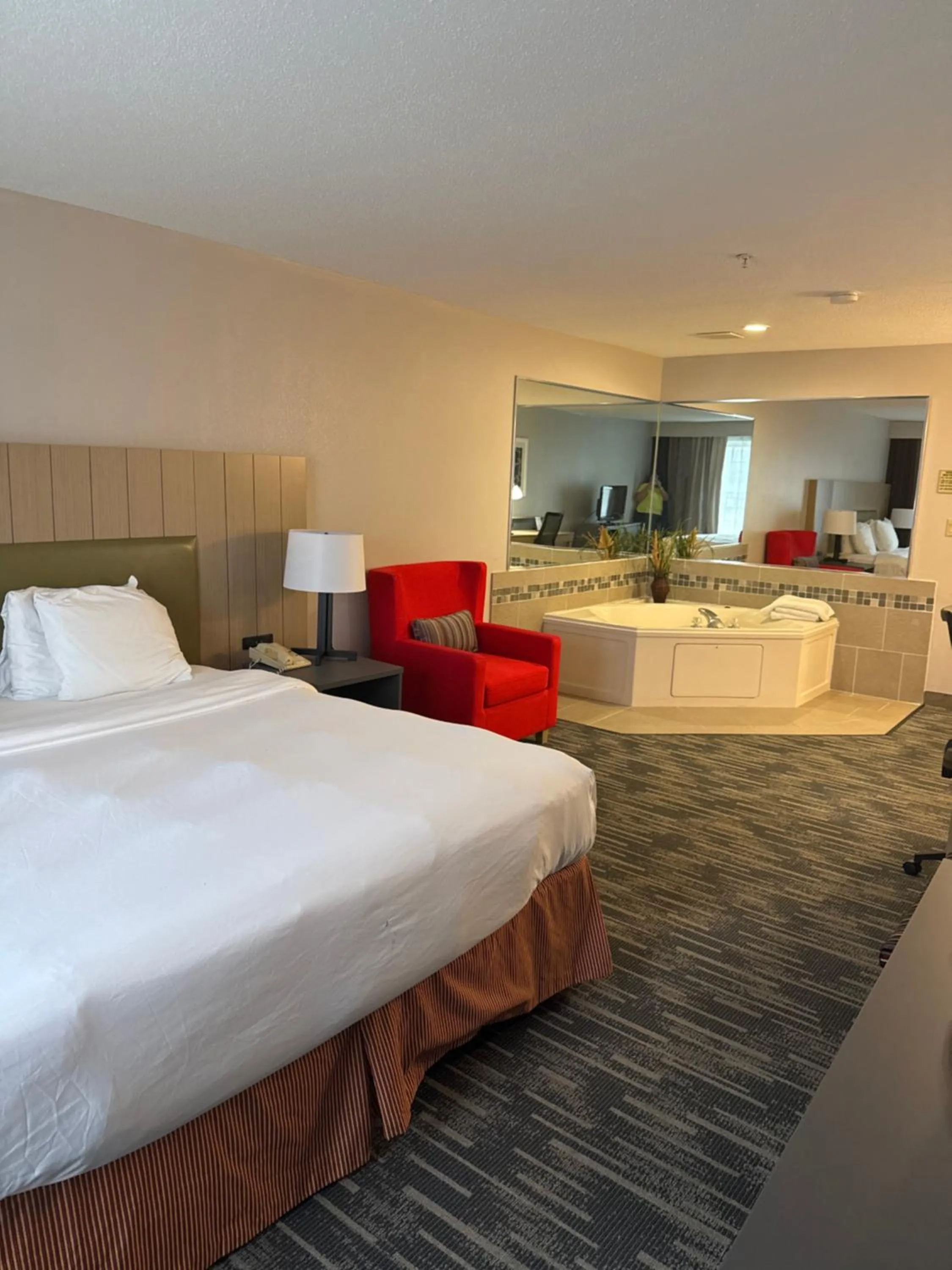 King Suite with Whirlpool - Non-Smoking in Country Inn & Suites by Radisson, Elgin, IL