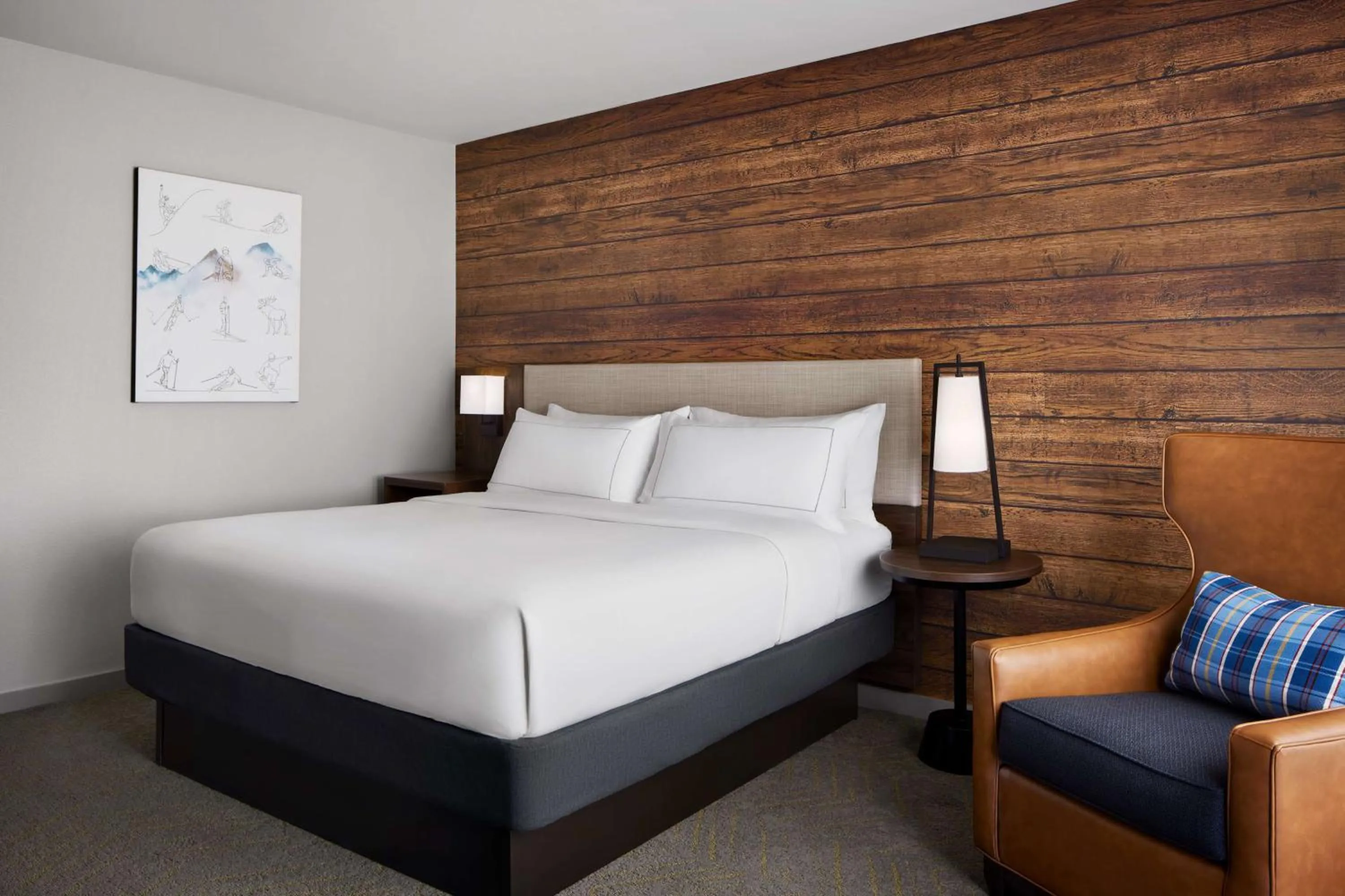 King Room with Balcony in Killington Mountain Lodge, Tapestry Collection by Hilton