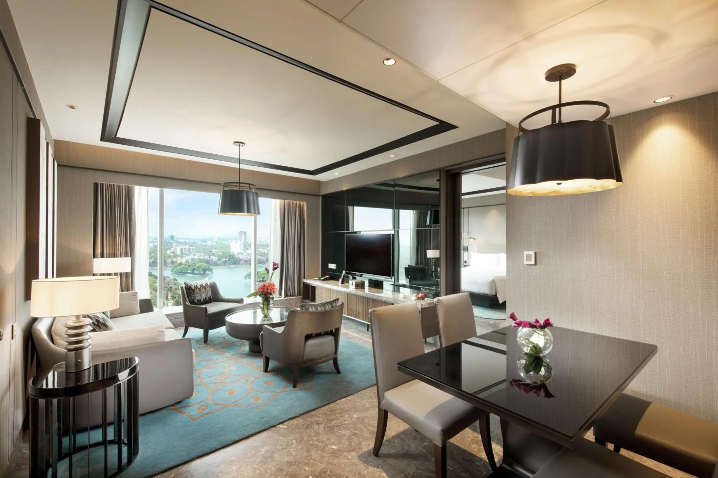 One-Bedroom Deluxe Suite - Lounge Access in Conrad Bengaluru